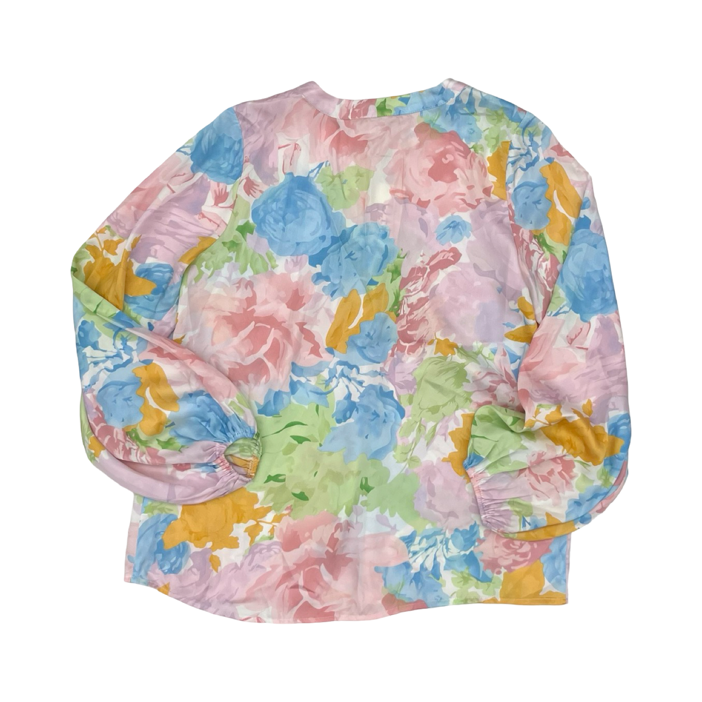Blouse Ls By Clothes Mentor In Multi, Size:M