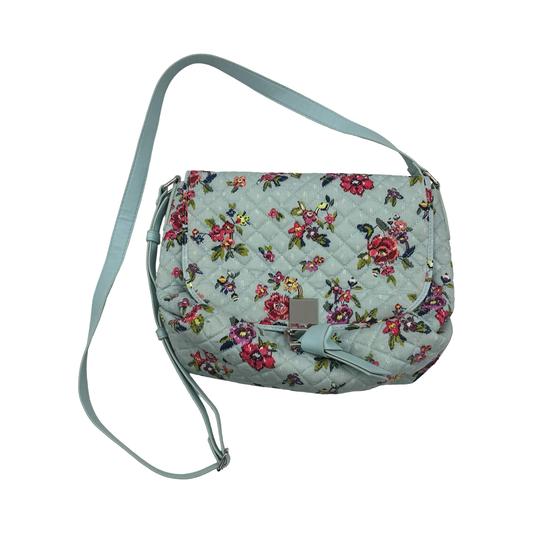 Crossbody By Vera Bradley In Floral Print, Size:Medium