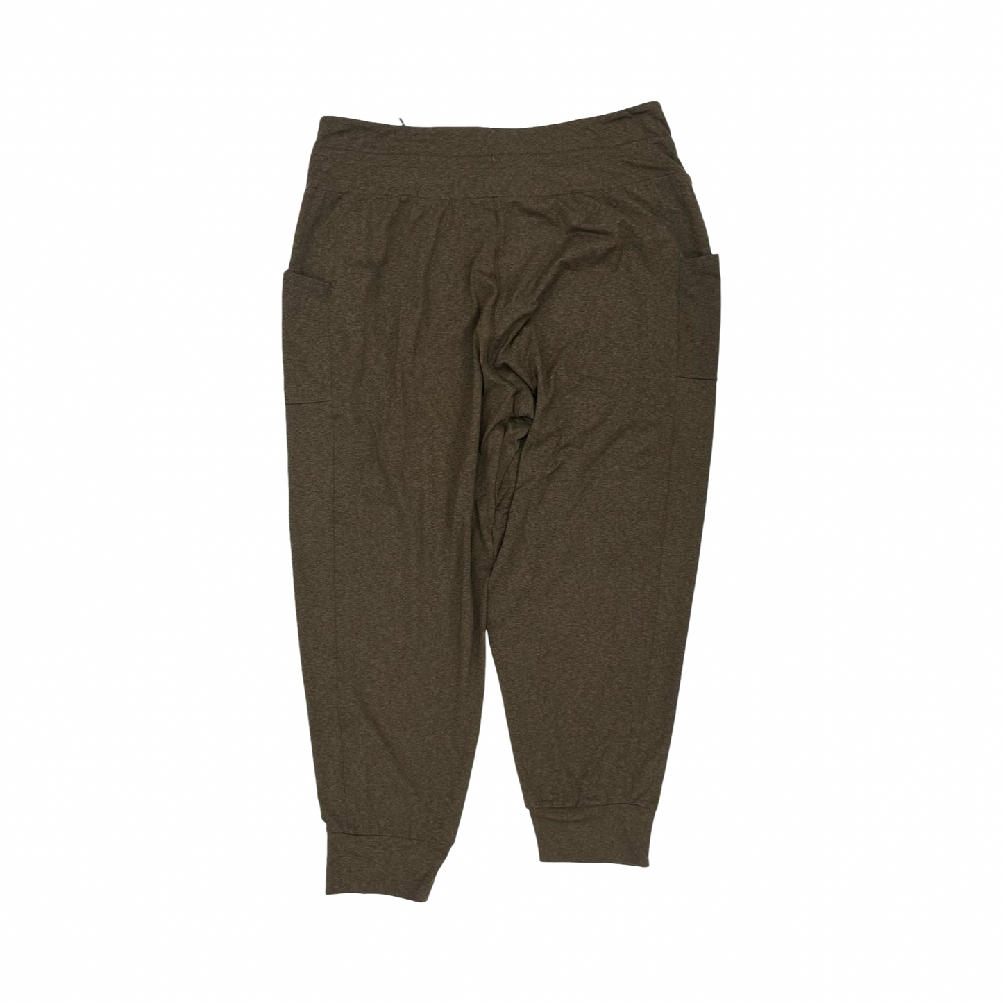 Athletic Pants By Lou And Grey In Brown, Size:Xxl