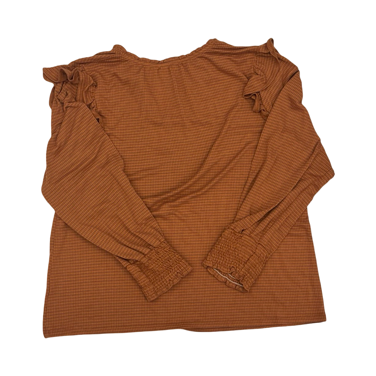 Top Ls By Kaileigh In Orange, Size:L