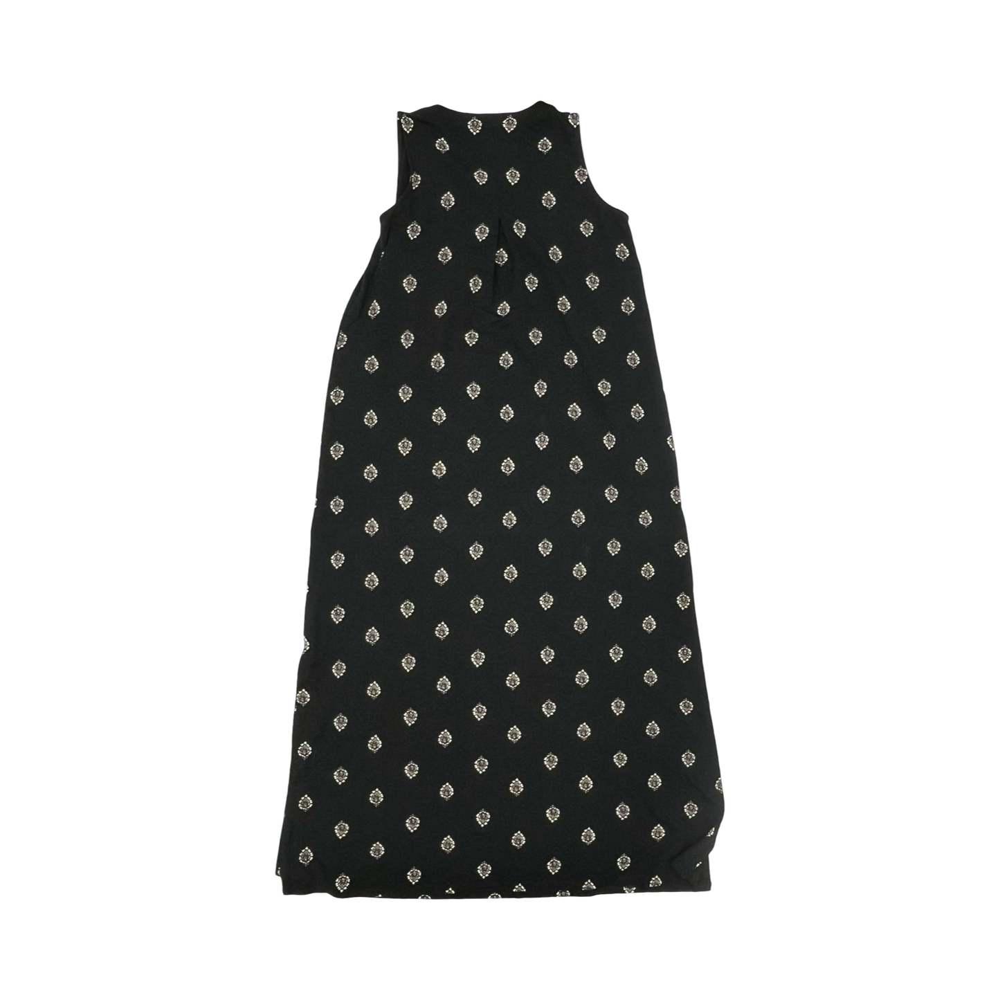 Dress Casual Midi By J. Jill In Black & Brown, Size:Xs
