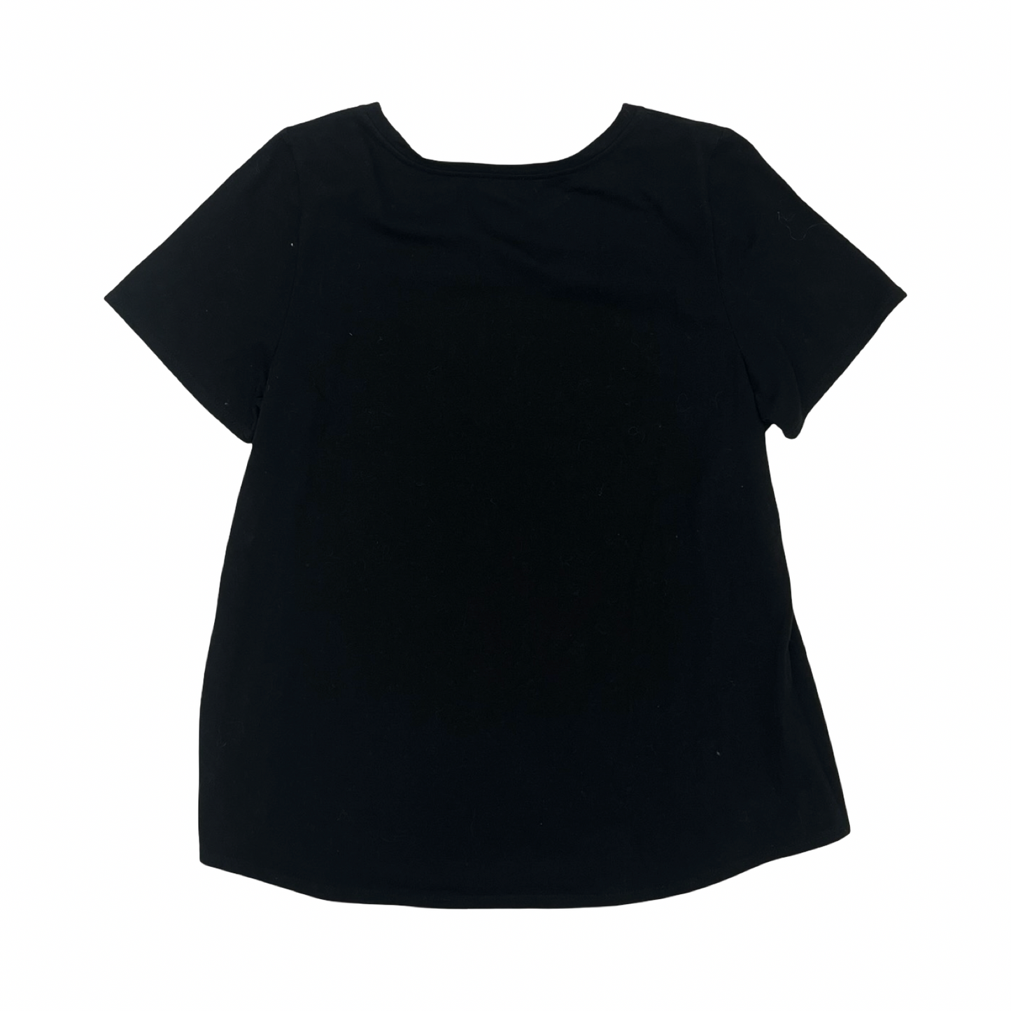 Top Ss Basic By Clothes Mentor In Black, Size:L