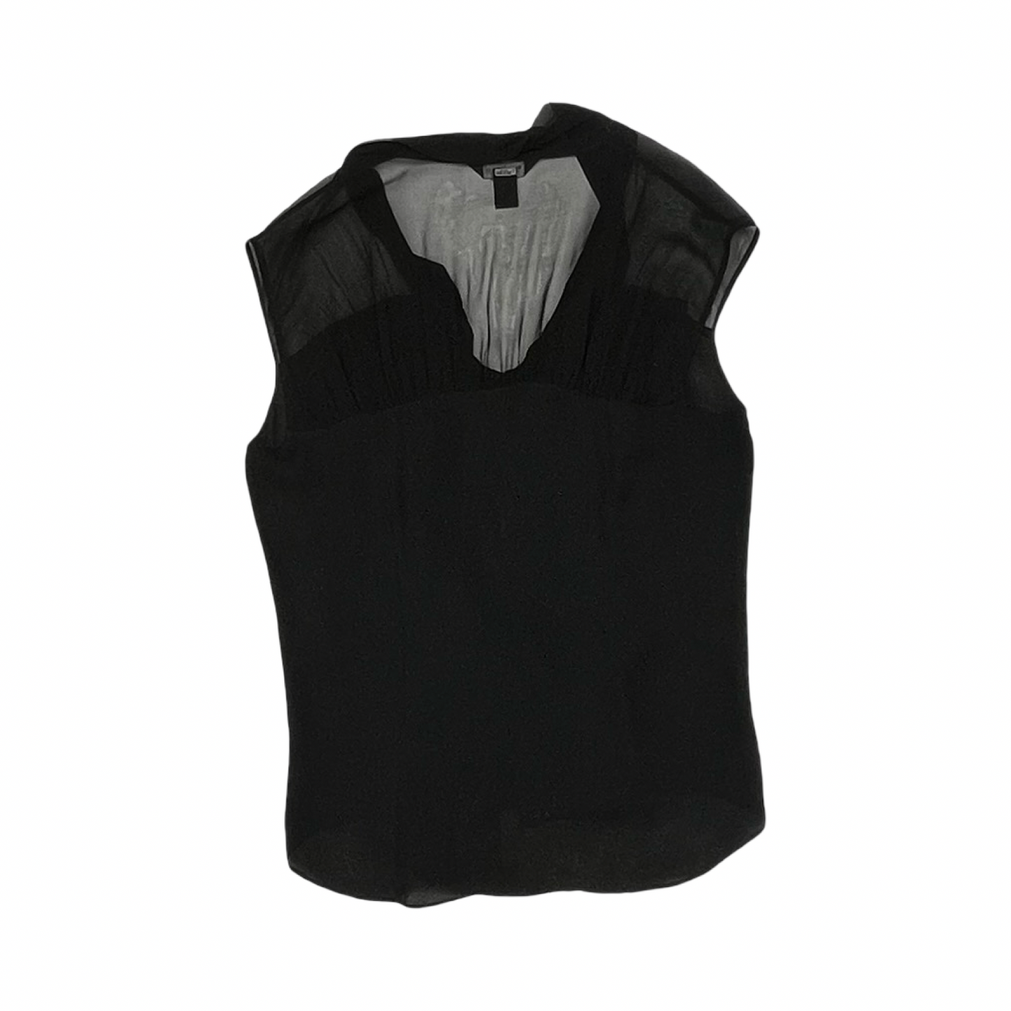 Blouse Sleeveless By White House Black Market In Black, Size:M