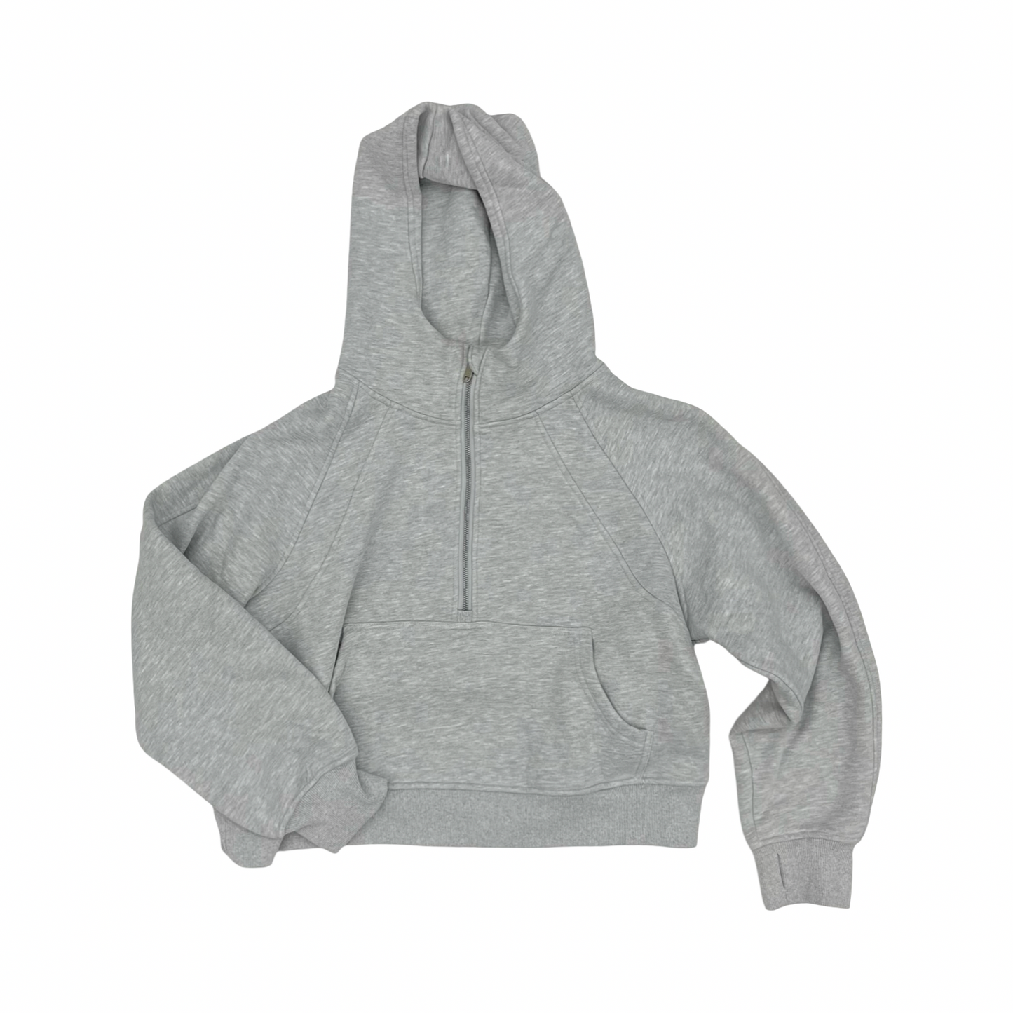 Sweatshirt Hoodie By Clothes Mentor In Grey, Size:Xl
