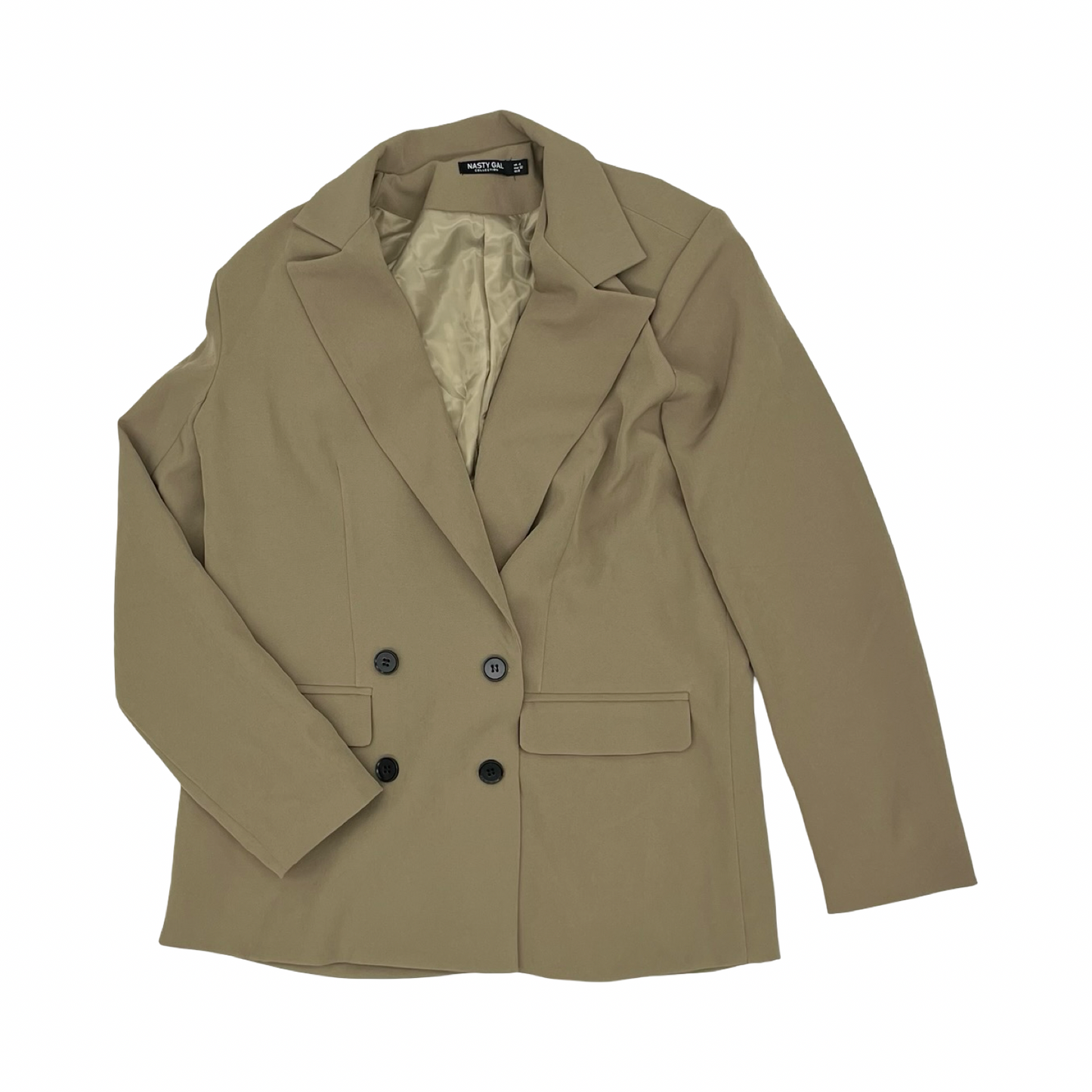Blazer By Nasty Gal In Brown, Size:0