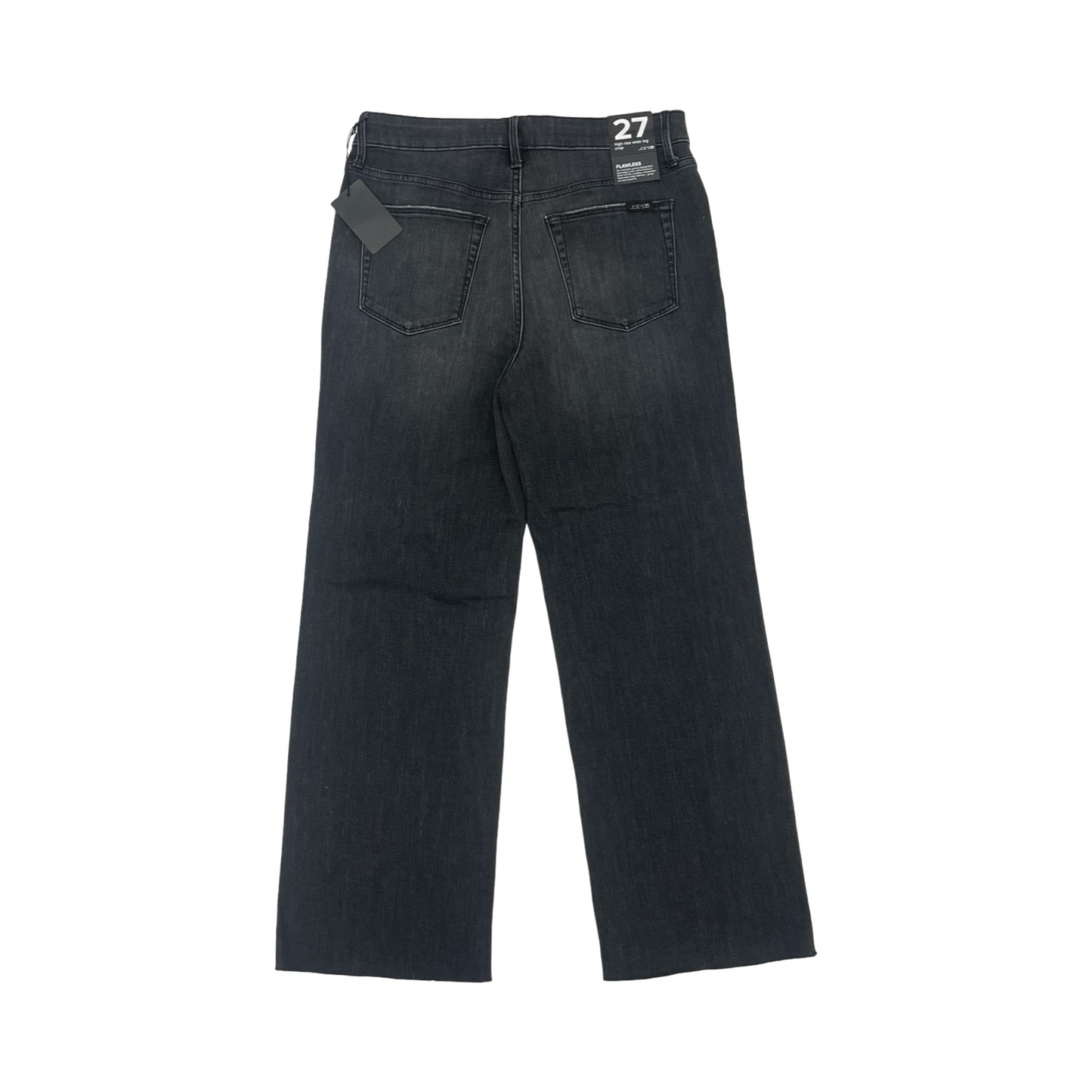 Jeans Wide Leg By Joes Jeans In Black Denim, Size:4