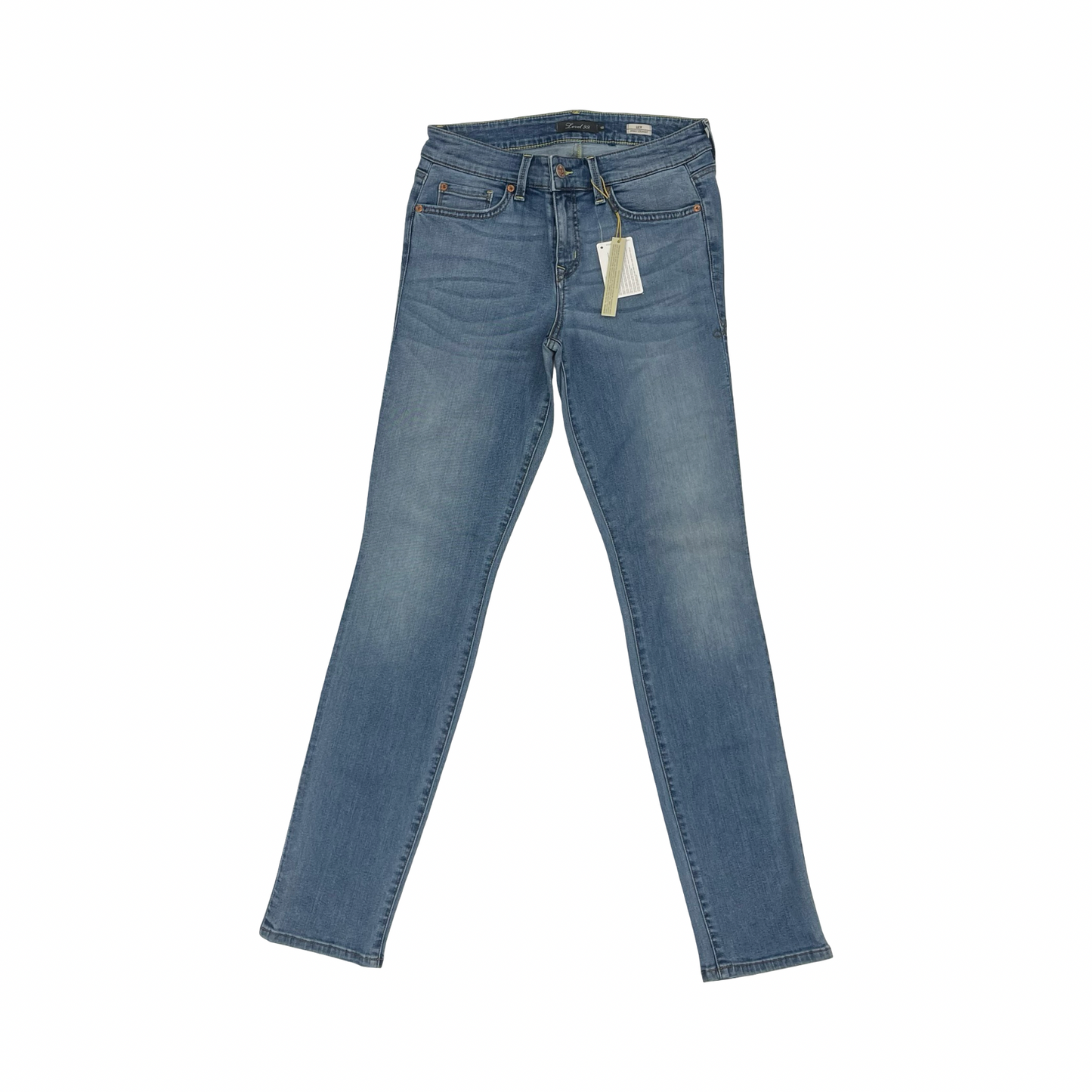 Jeans Straight By Level 99 In Blue Denim, Size:10