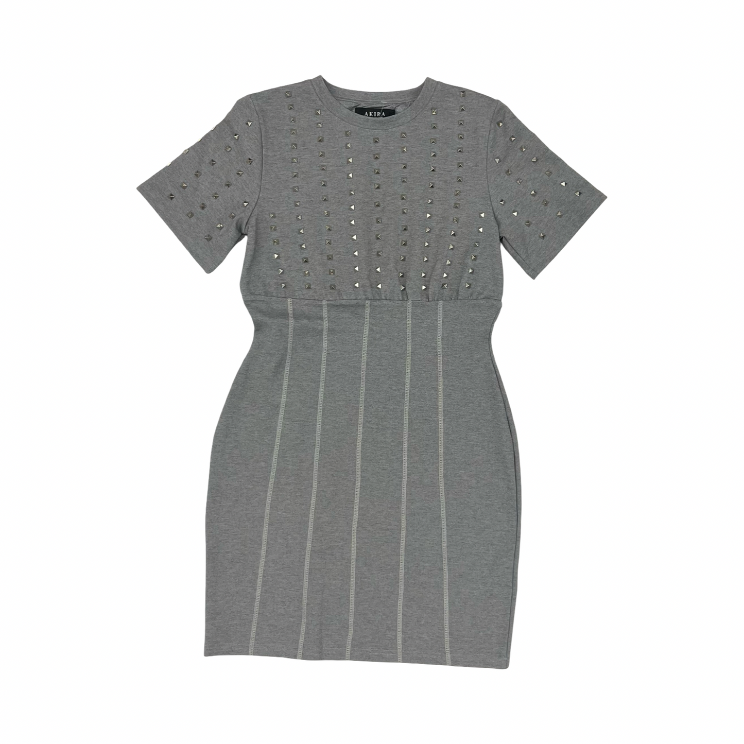 Dress Casual Short By Akira In Grey, Size:L