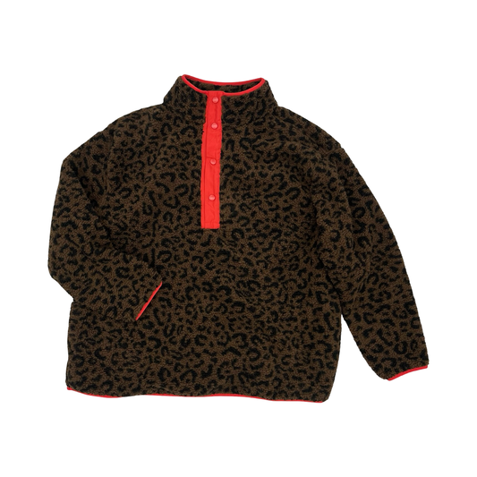 Sweatshirt Collar By St Johns Bay In Brown, Size:2X