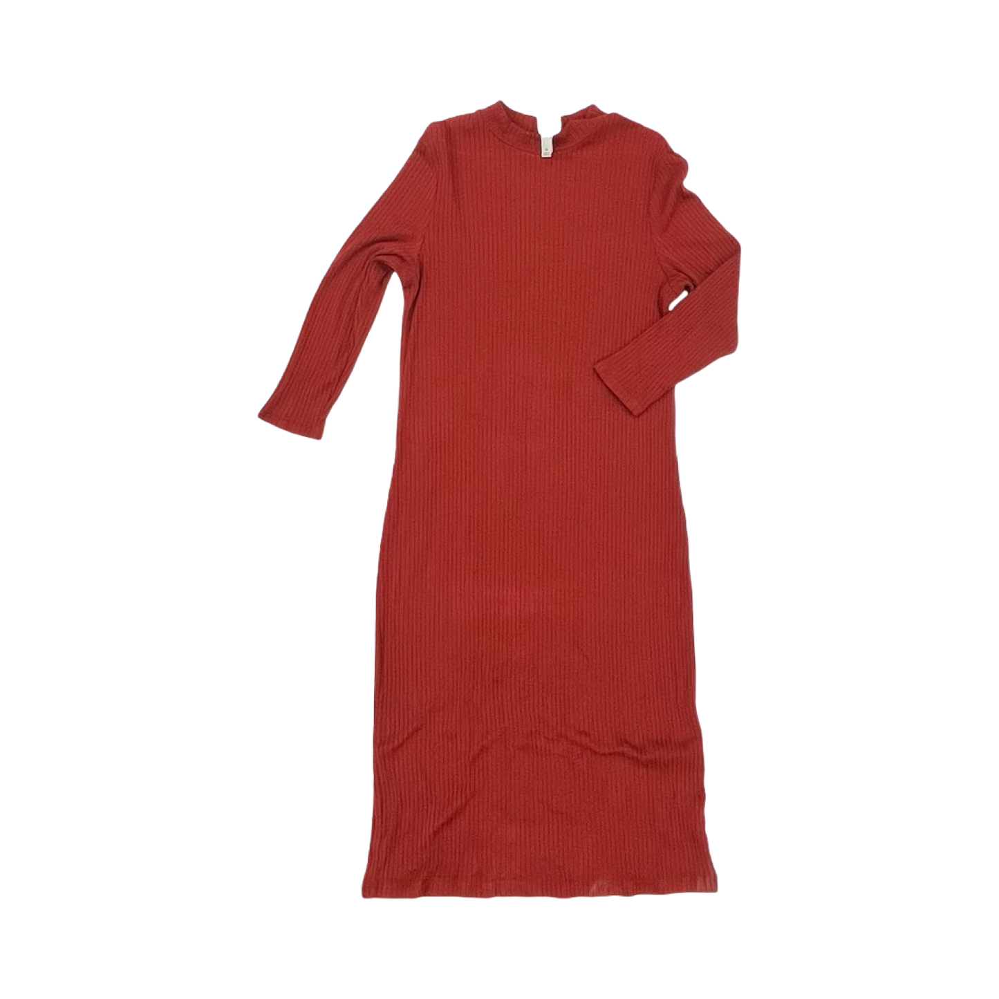 Dress Casual Midi By A New Day In Orange, Size:Xl