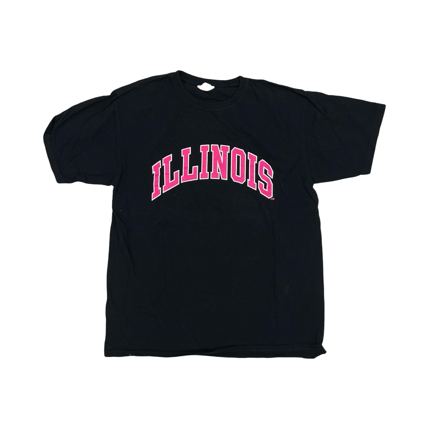 Athletic Top Ss By Anvil In Black, Size:L