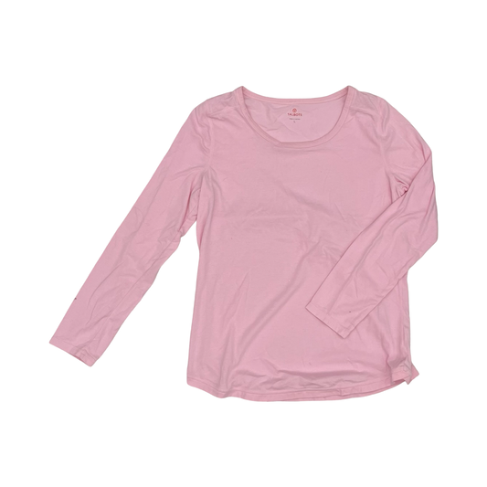 Top Ls Basic By Talbots In Pink, Size:L
