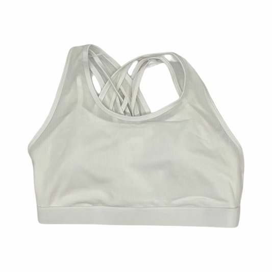Athletic Bra By Fabletics In White, Size:L