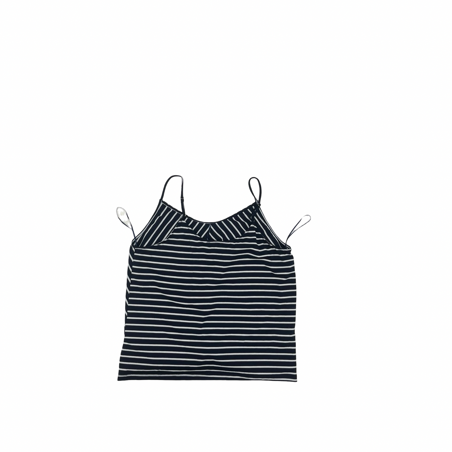 Tank Top By Umgee In Blue & White, Size:M