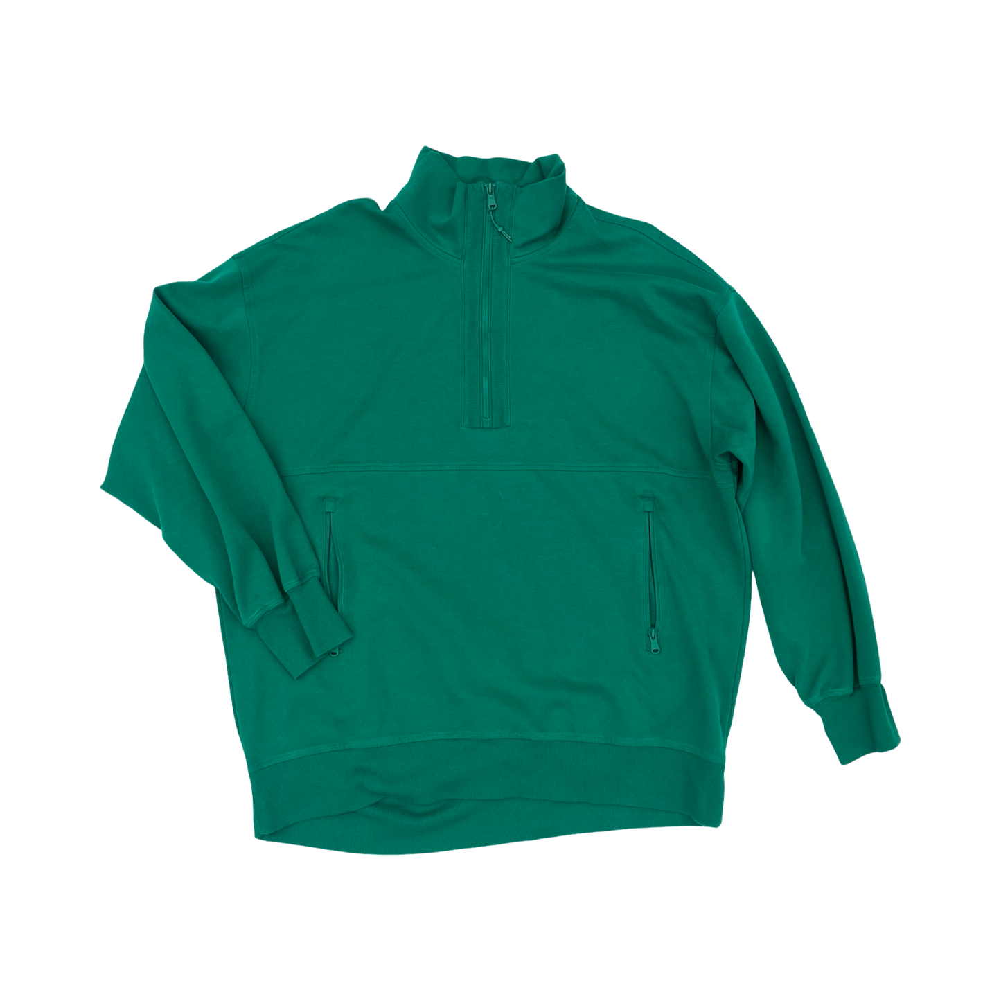 Athletic Sweatshirt Collar By Old Navy In Green, Size:Xl