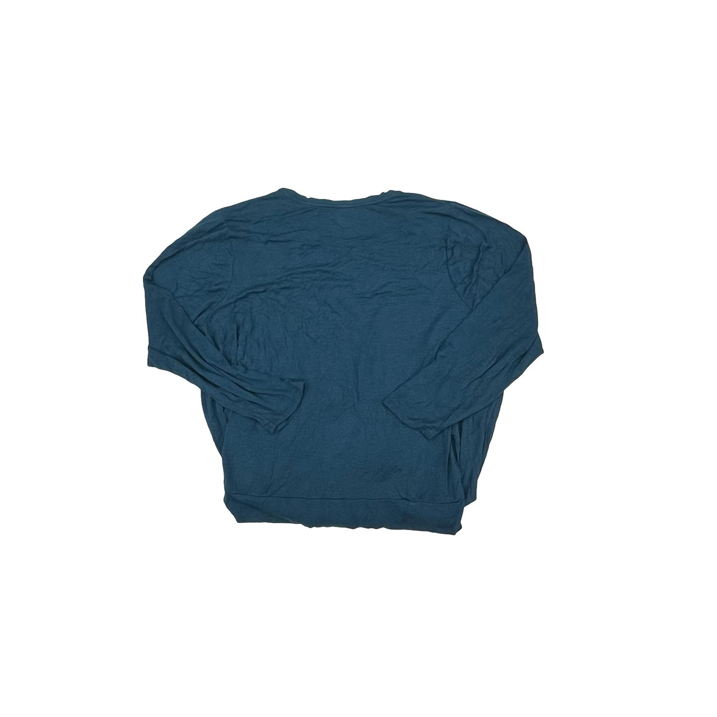 Top 3/4 Sleeve By Lane Bryant In Teal, Size:4X