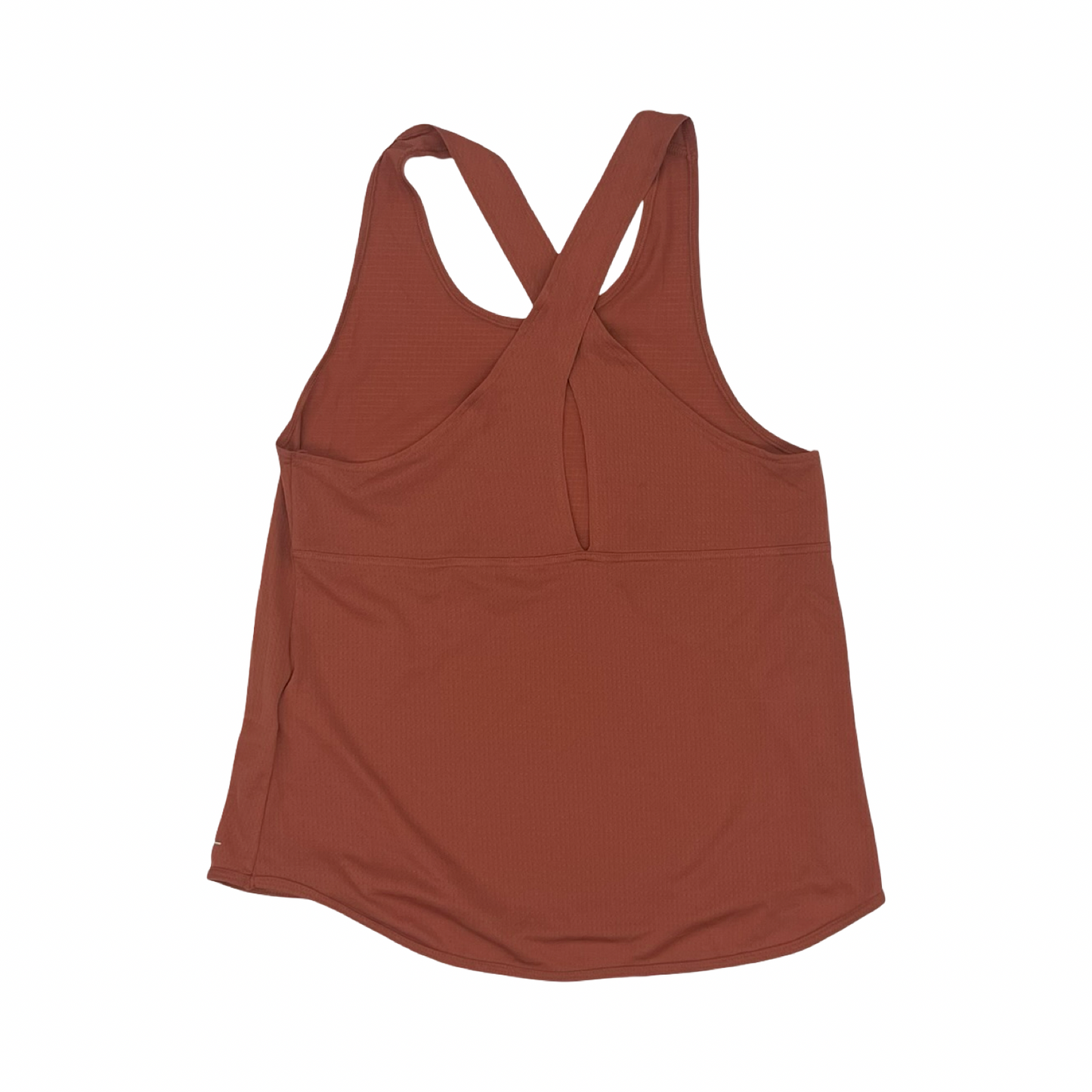 Athletic Tank Top By Nike In Orange, Size:M