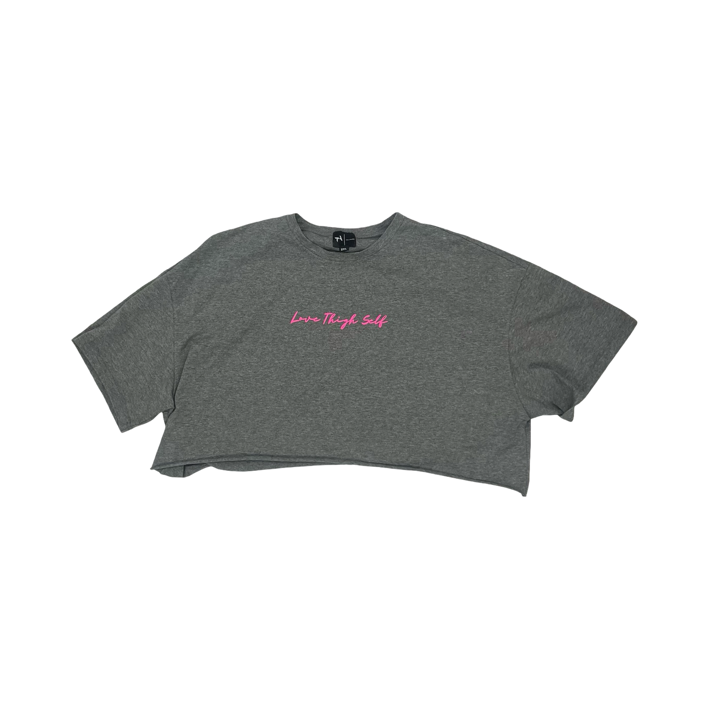 Athletic Top Ss By Clothes Mentor In Grey, Size:2X