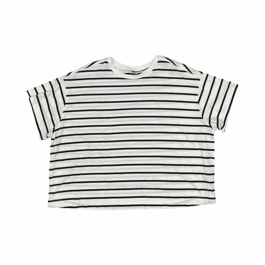 Top Ss By Old Navy In Black & White, Size:3X