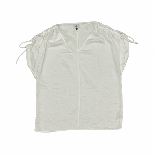 Blouse Ss By Cabi In White, Size:S
