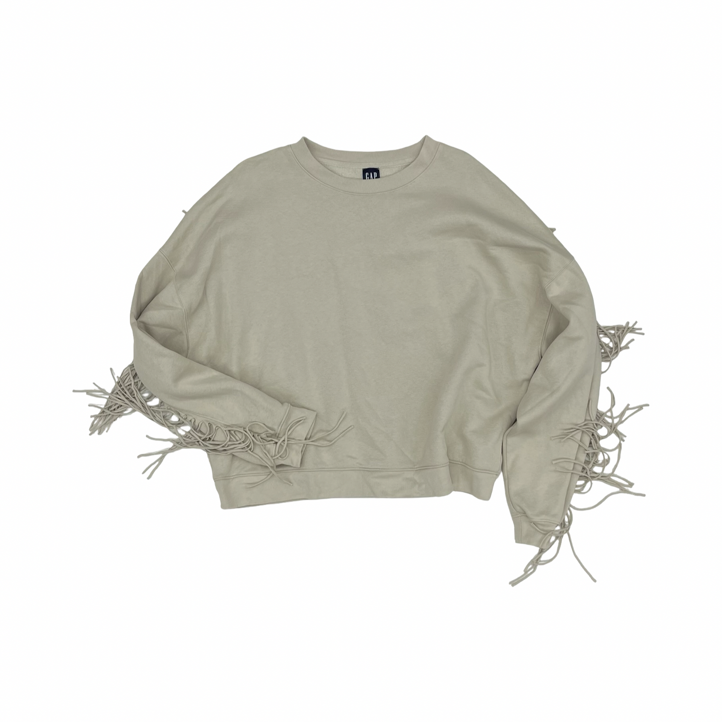 Sweatshirt Crewneck By Gap In Tan, Size:Xl