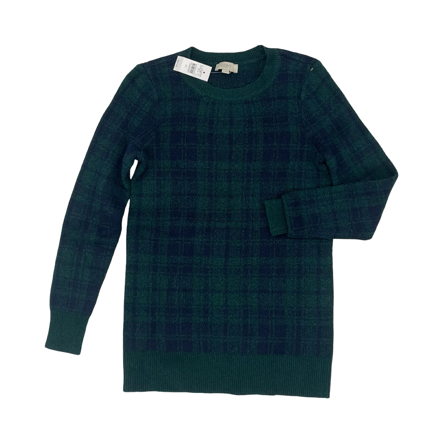 Sweater By Loft In Blue & Green, Size:Xs