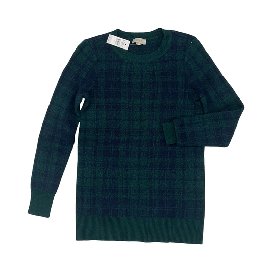 Sweater By Loft In Blue & Green, Size:Xs