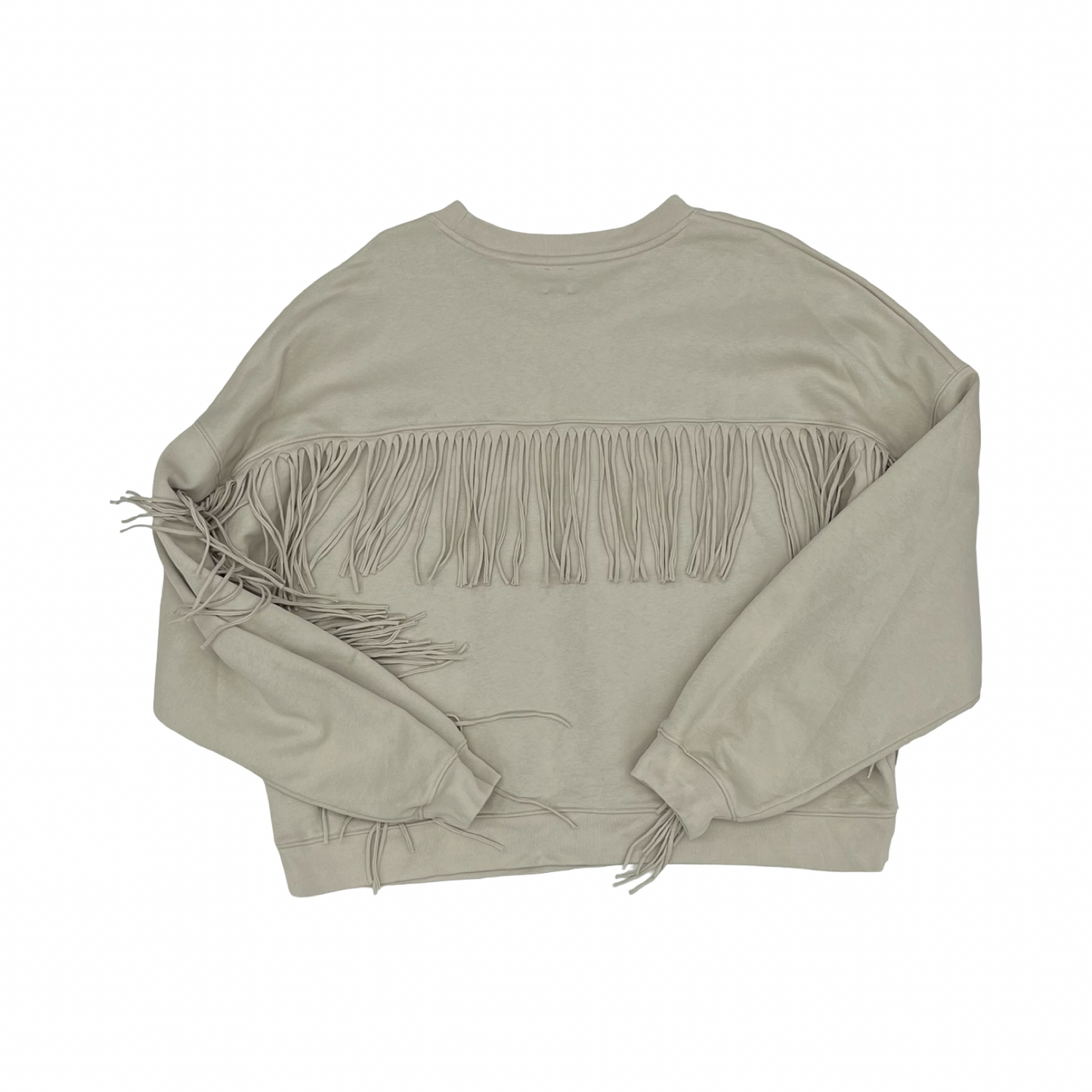 Sweatshirt Crewneck By Gap In Tan, Size:Xl