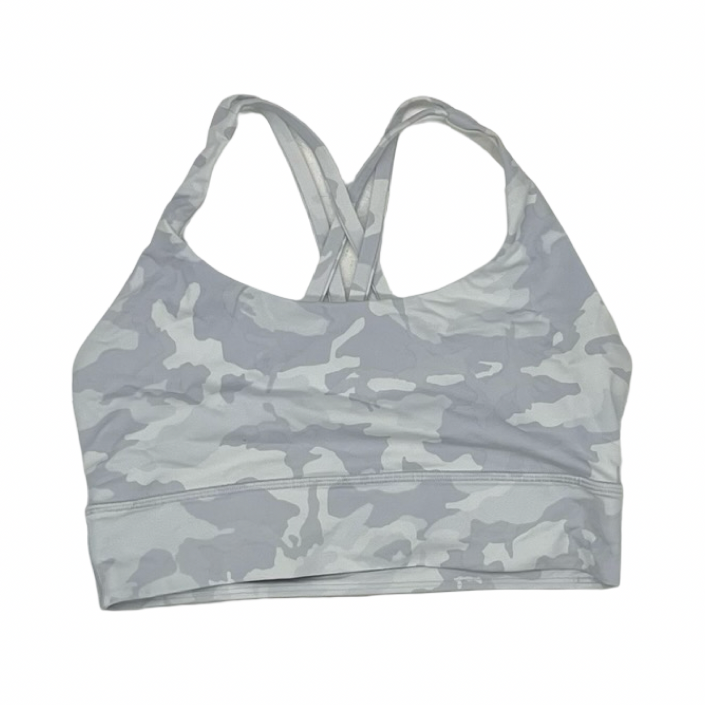 Athletic Bra By Lululemon In Camouflage Print, Size:M