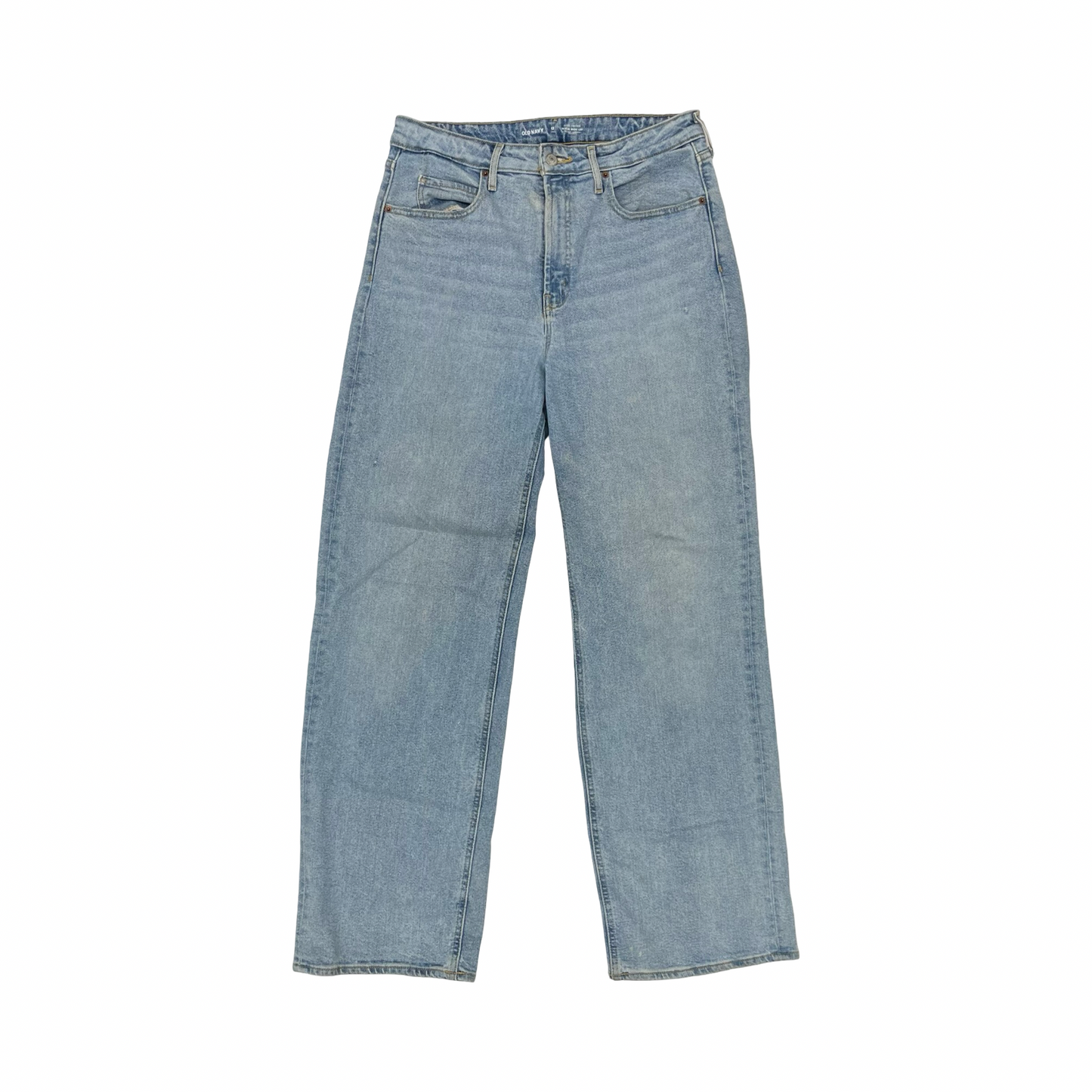 Jeans Wide Leg By Old Navy In Blue Denim, Size:12L