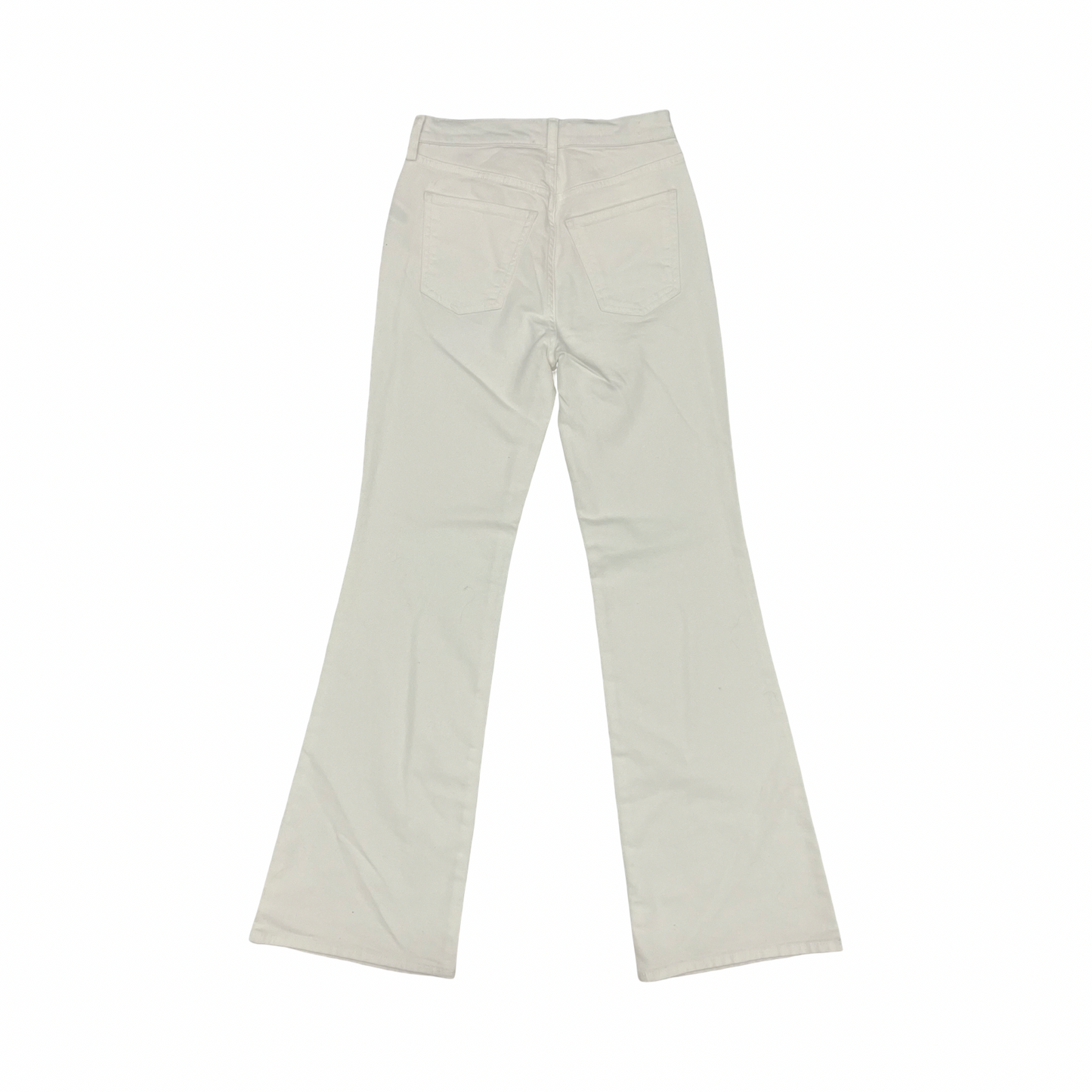 Jeans Wide Leg By Universal Thread In White Denim, Size:2