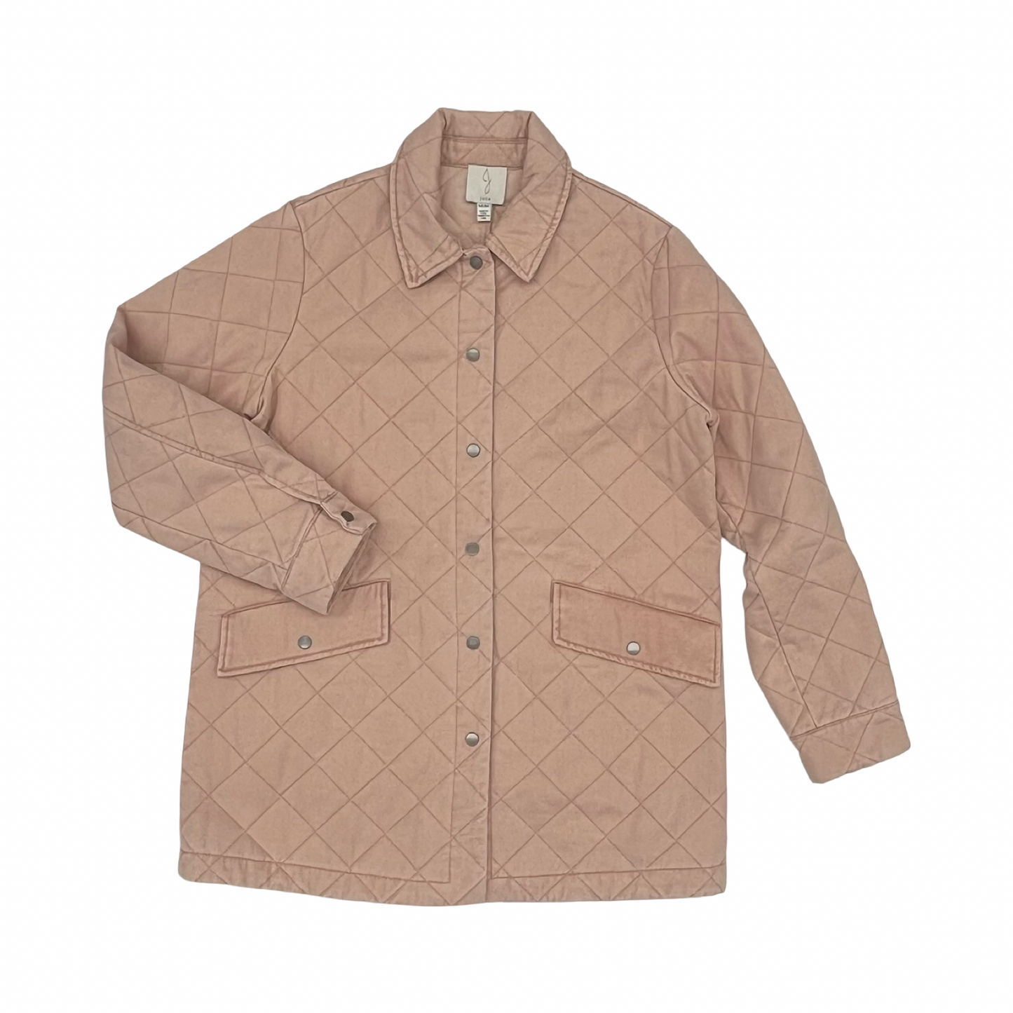 Jacket Puffer & Quilted By Joie In Pink, Size:M