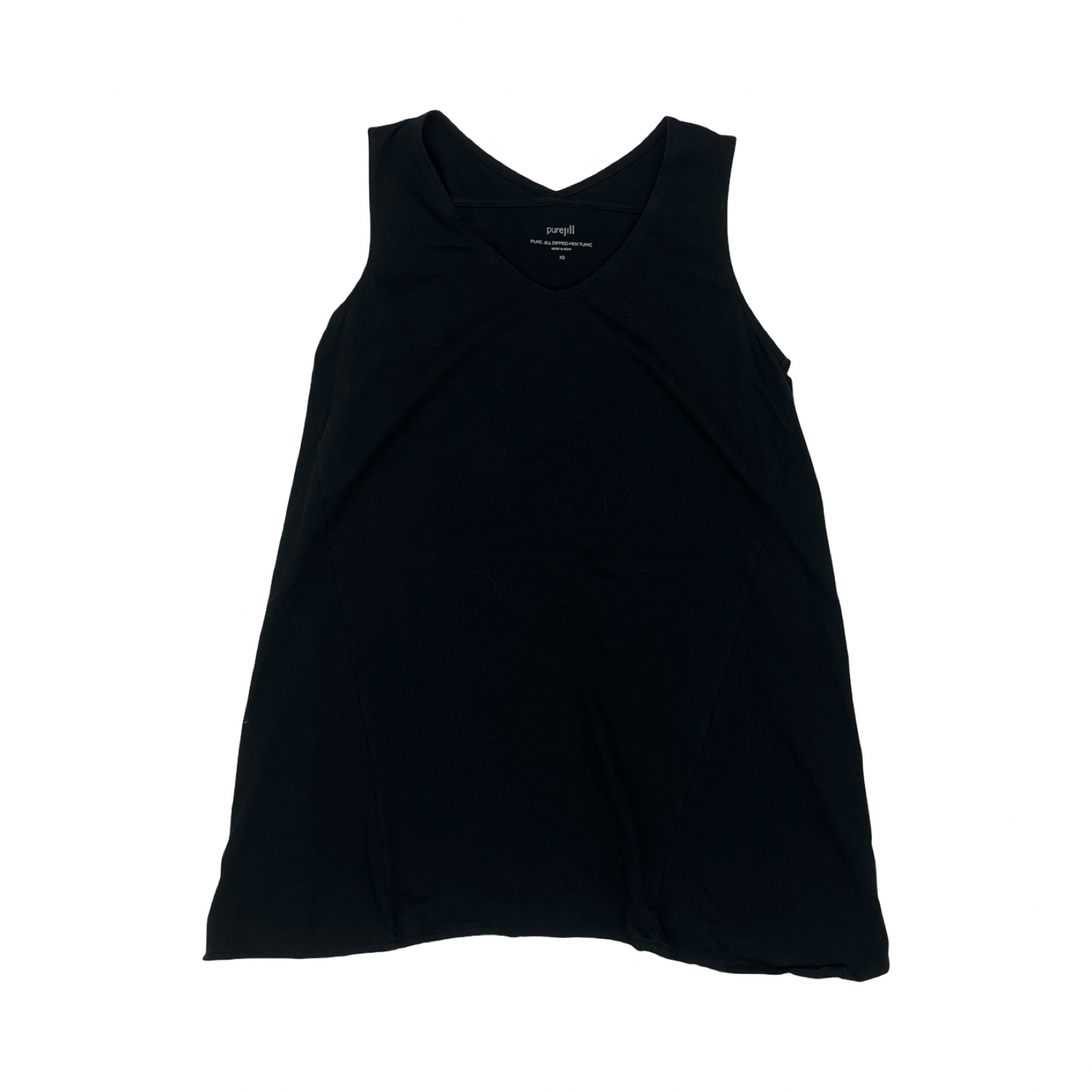 Top Sleeveless By Pure Jill In Black, Size:Xs