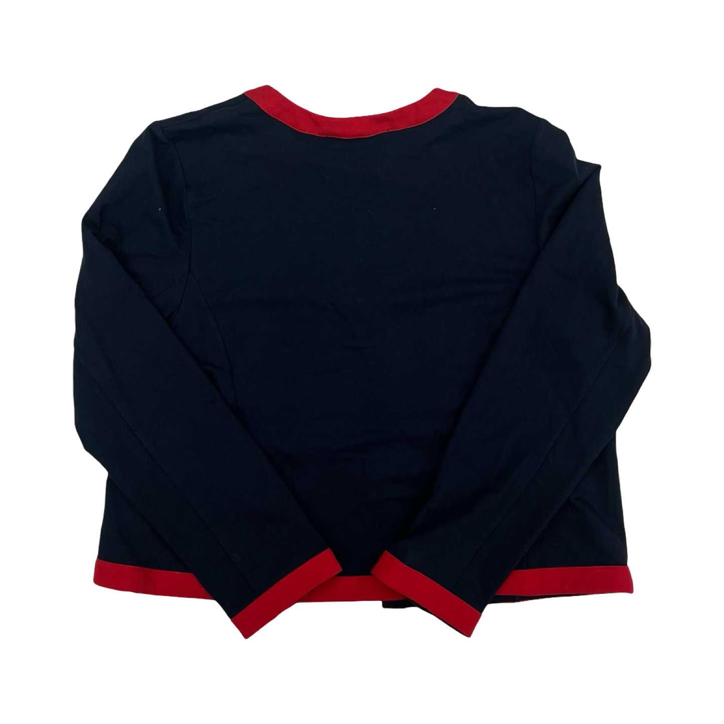 Cardigan By Tommy Hilfiger In Blue & Red, Size:L