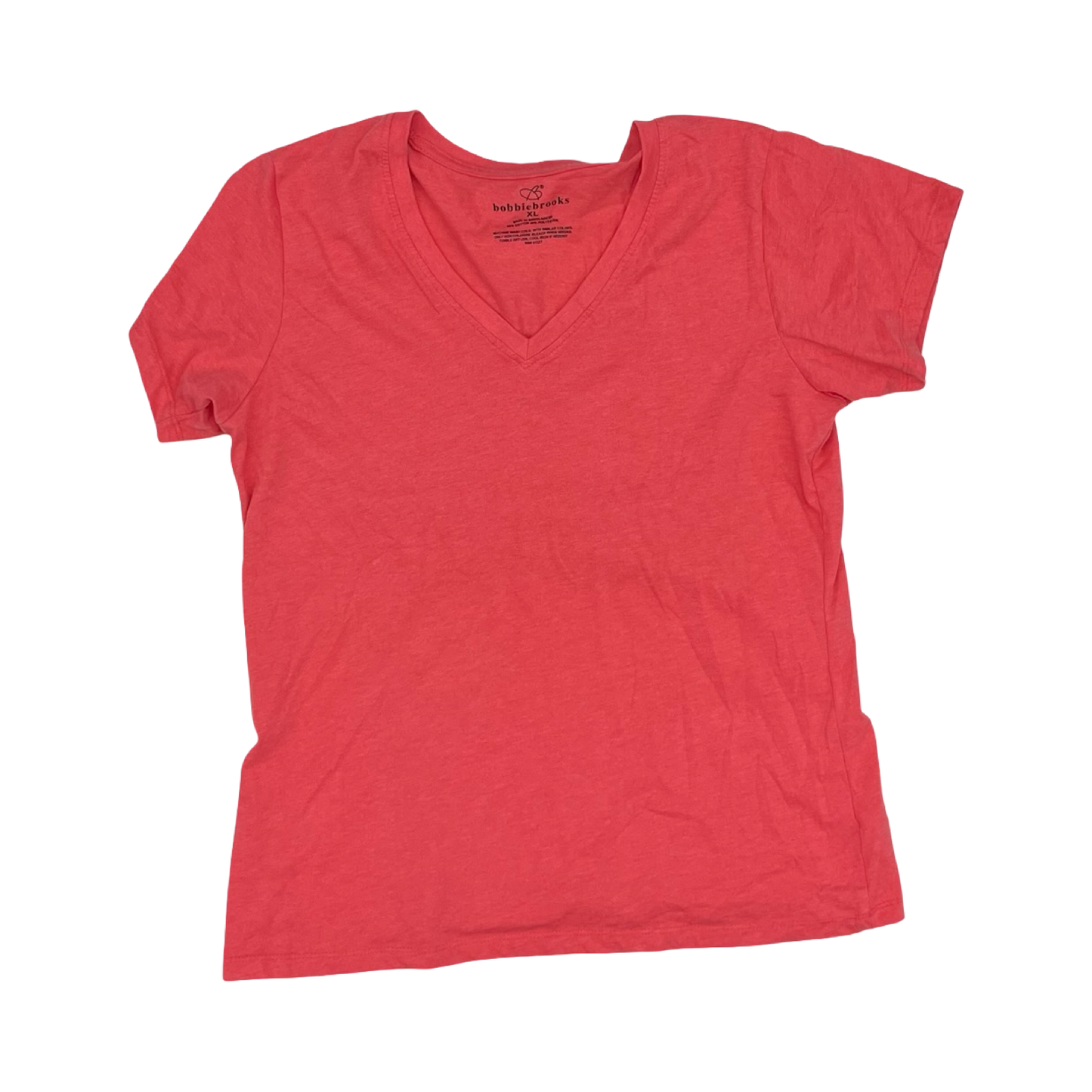Top Ss By Bobbie Brooks In Pink, Size:Xl