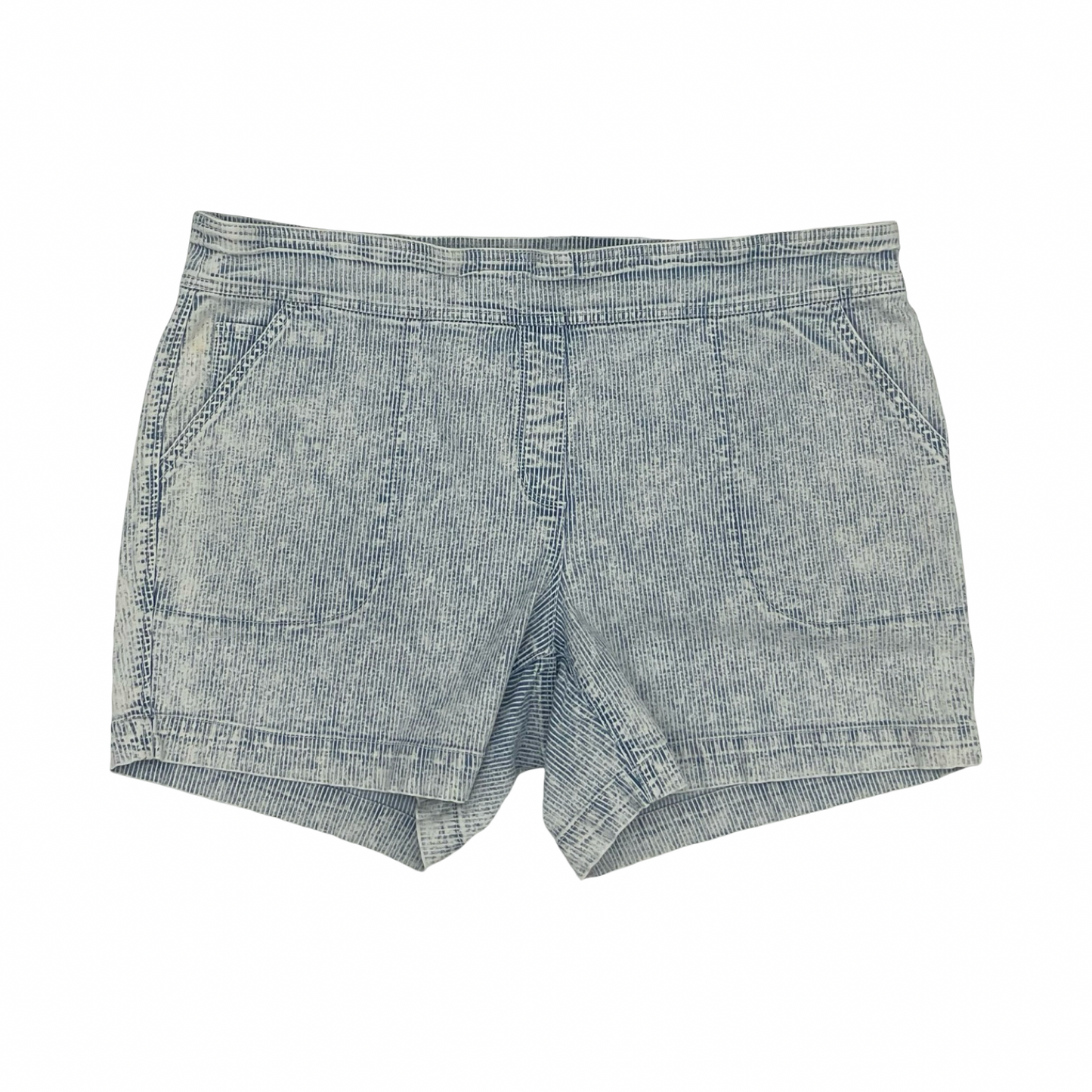 Shorts By West Bound In Blue & White, Size:20