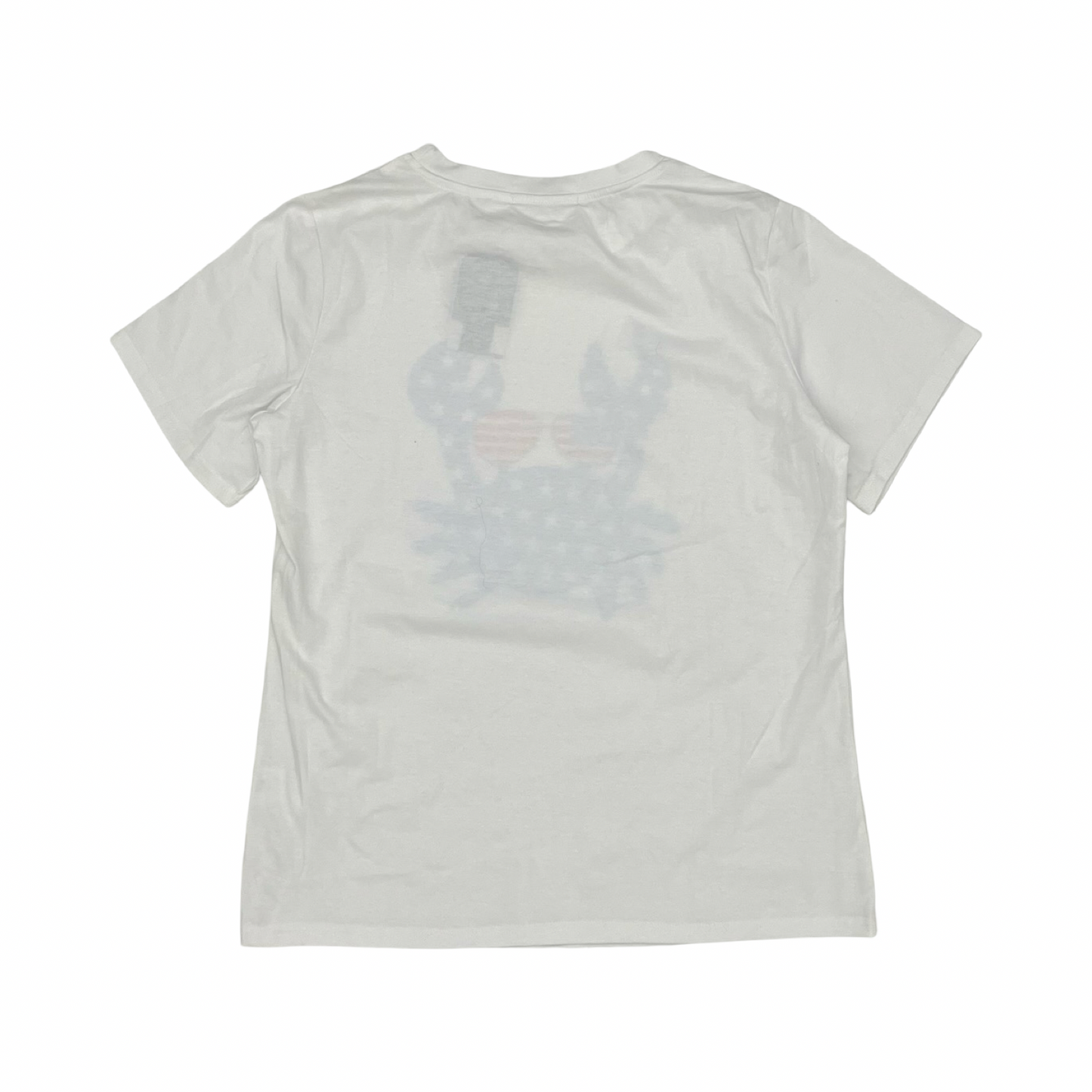 Top Ss By Clothes Mentor In Blue Red & White, Size:Xl
