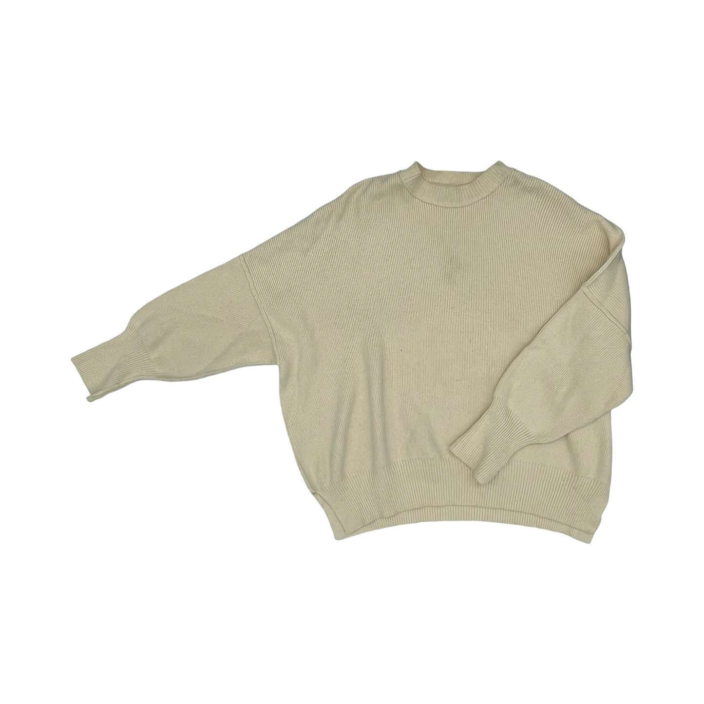Sweater By Free People In Tan, Size:M