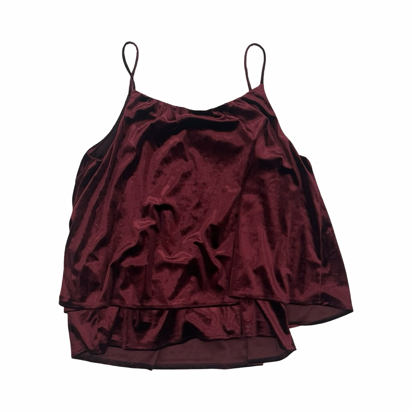 Blouse Sleeveless By Old Navy In Red, Size:L