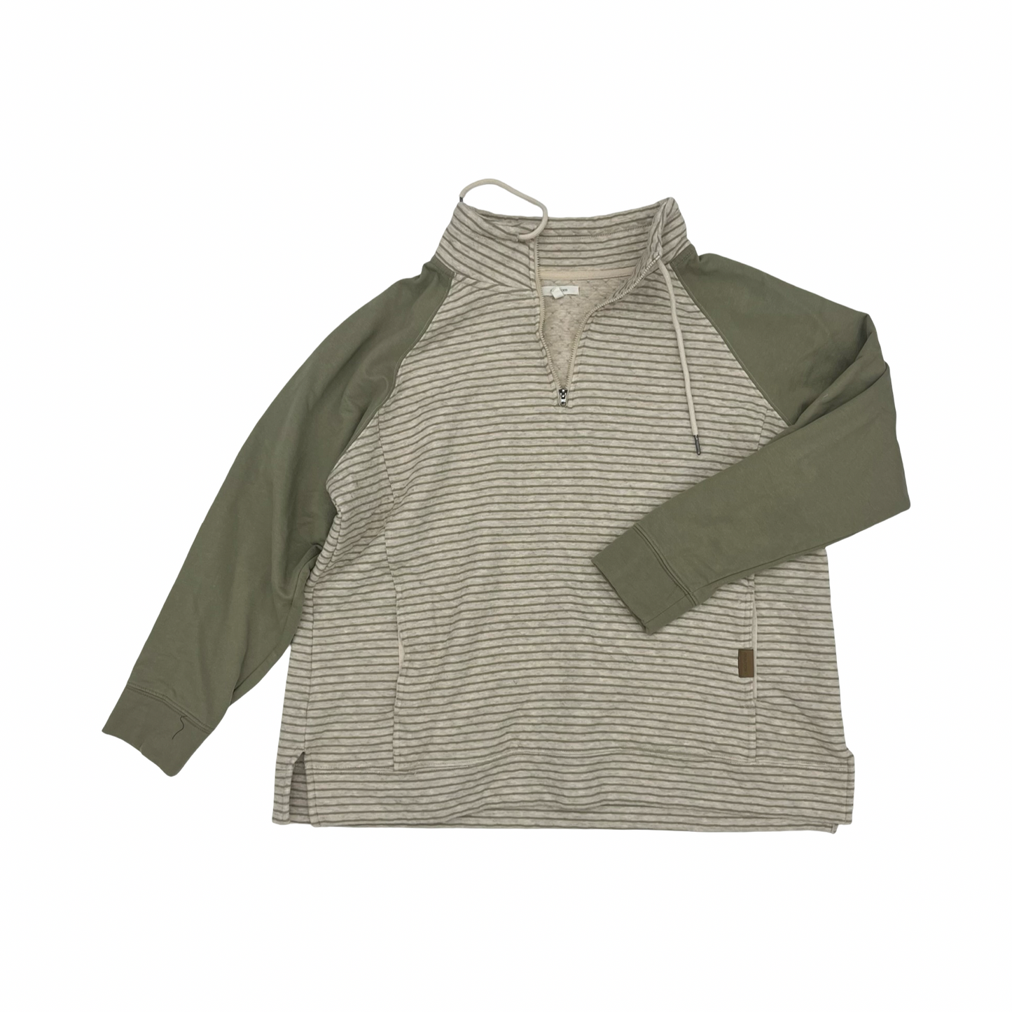 Sweatshirt Collar By Maurices In Green, Size:Xxl