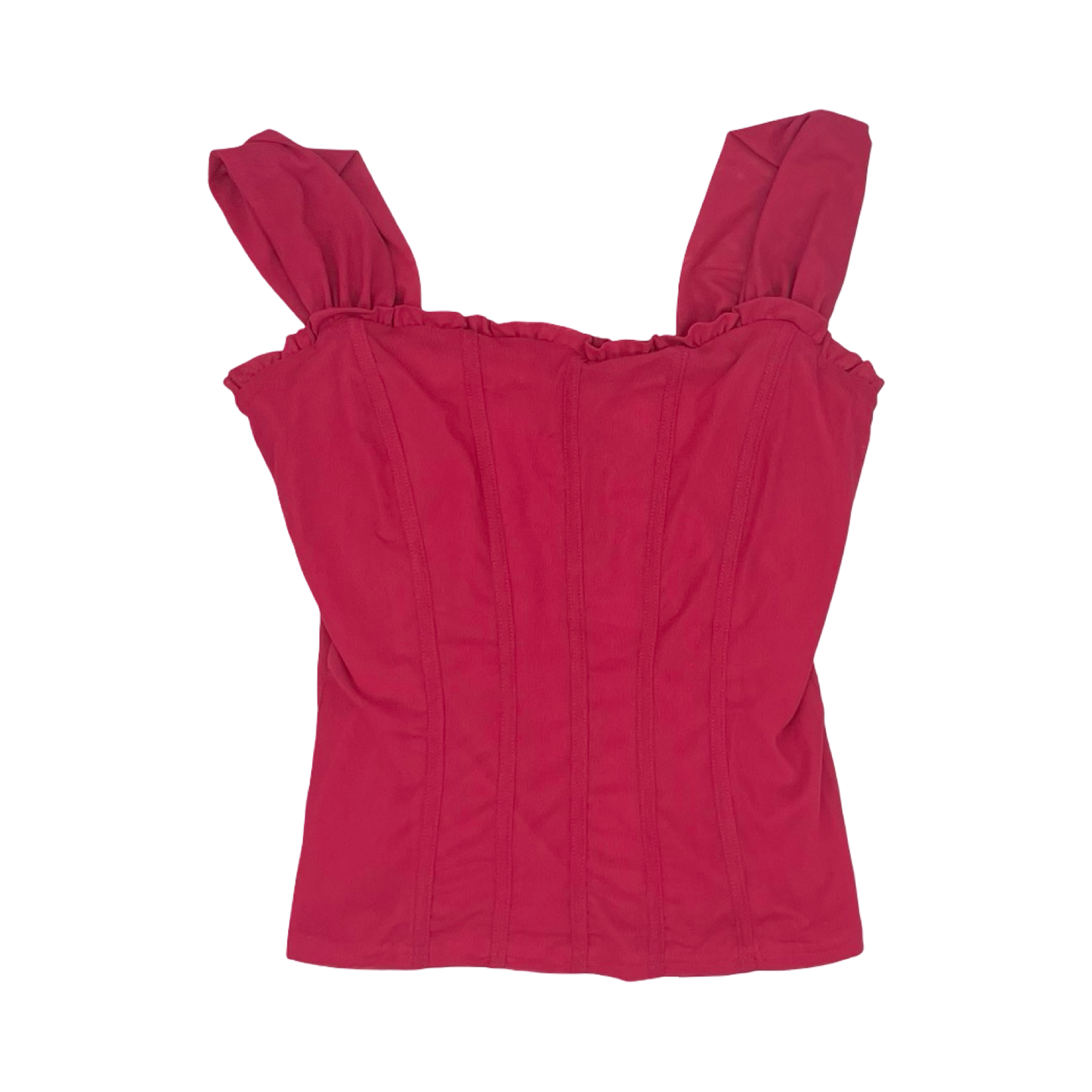 Blouse Sleeveless By Willow & Root In Pink, Size:M