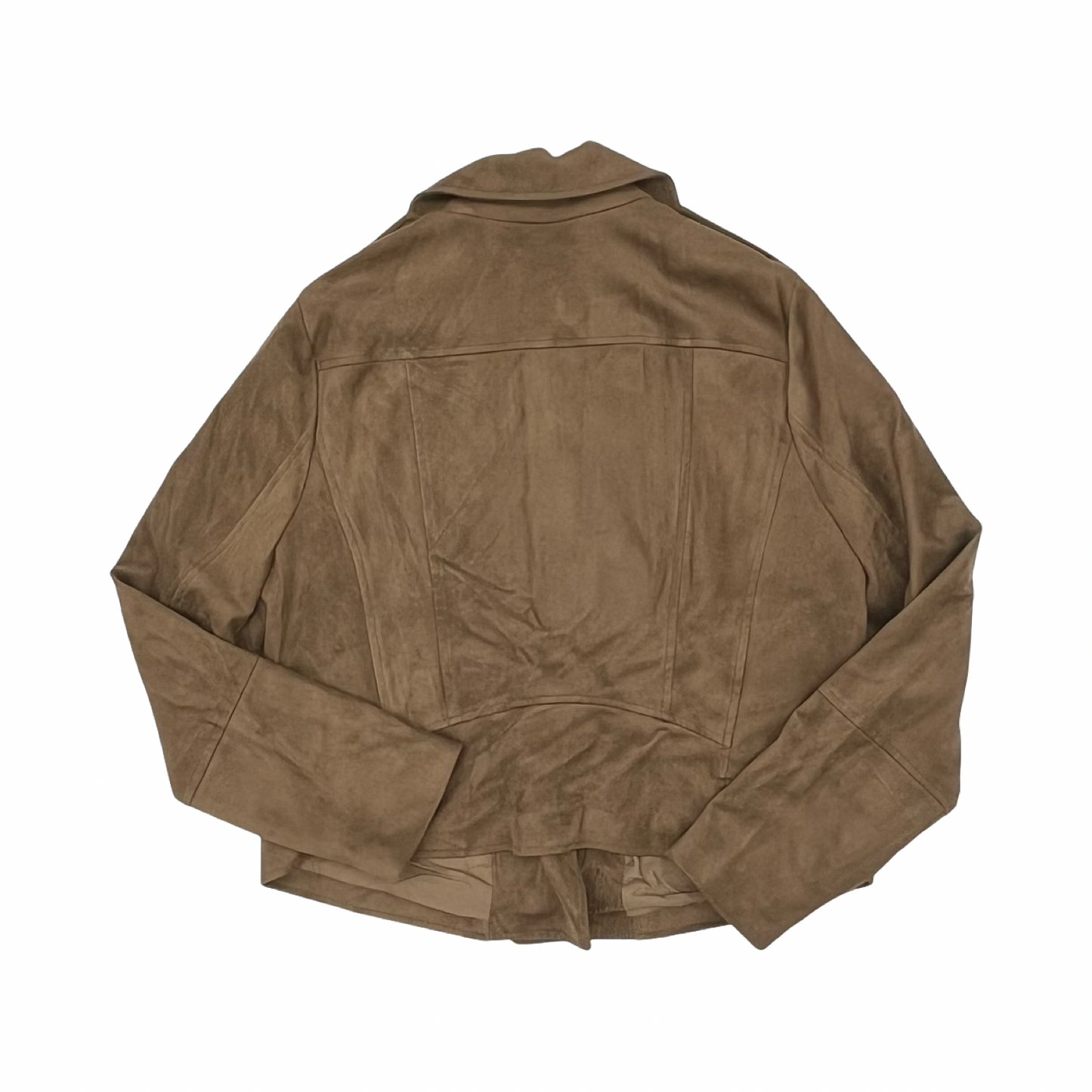 Jacket Moto By Bb Dakota In Brown, Size:Xxl