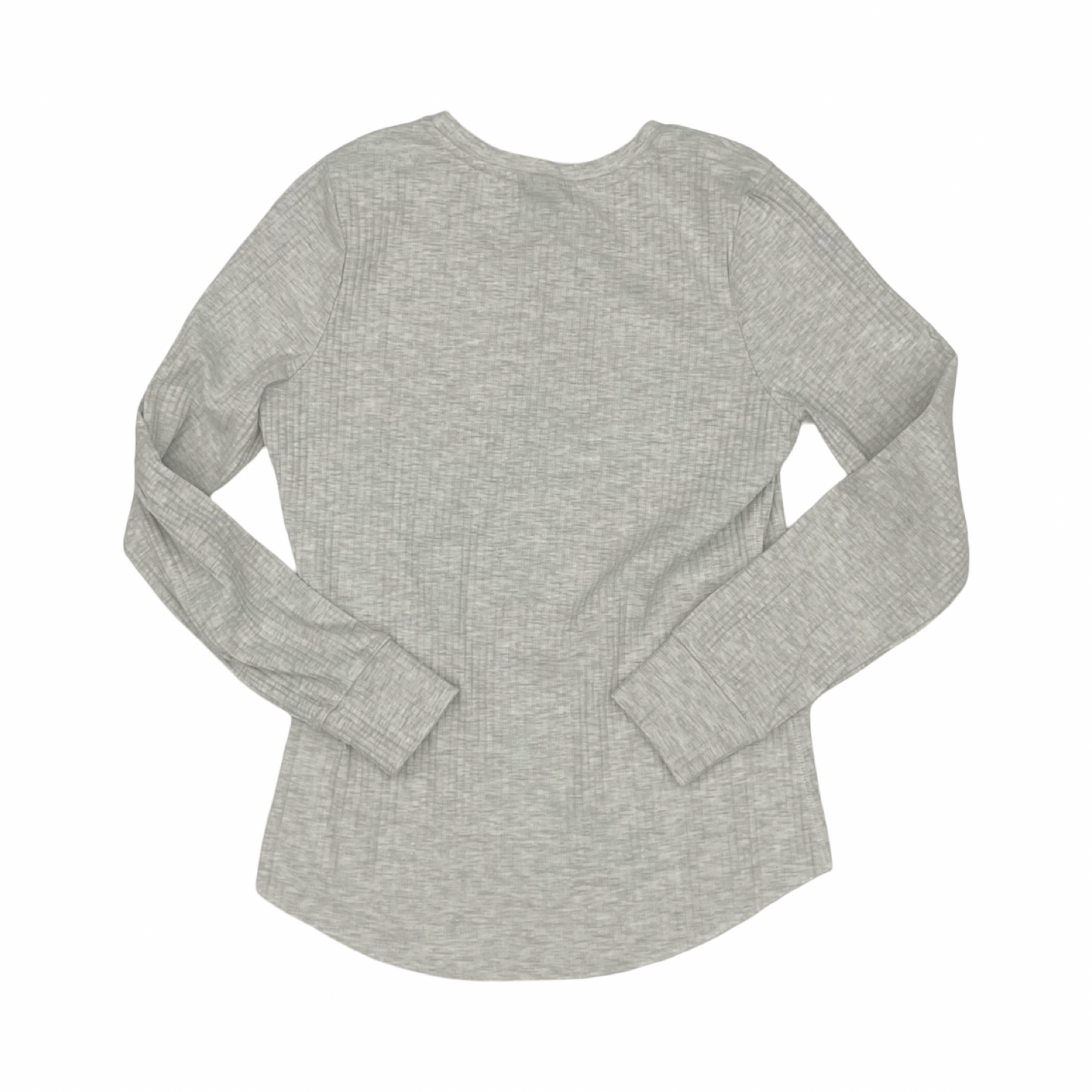 Top Ls By Clothes Mentor In Grey, Size:M
