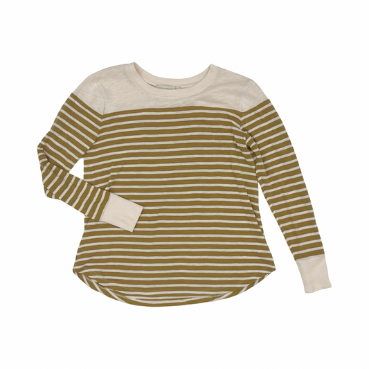 Top Ls By Loft In Tan, Size:M