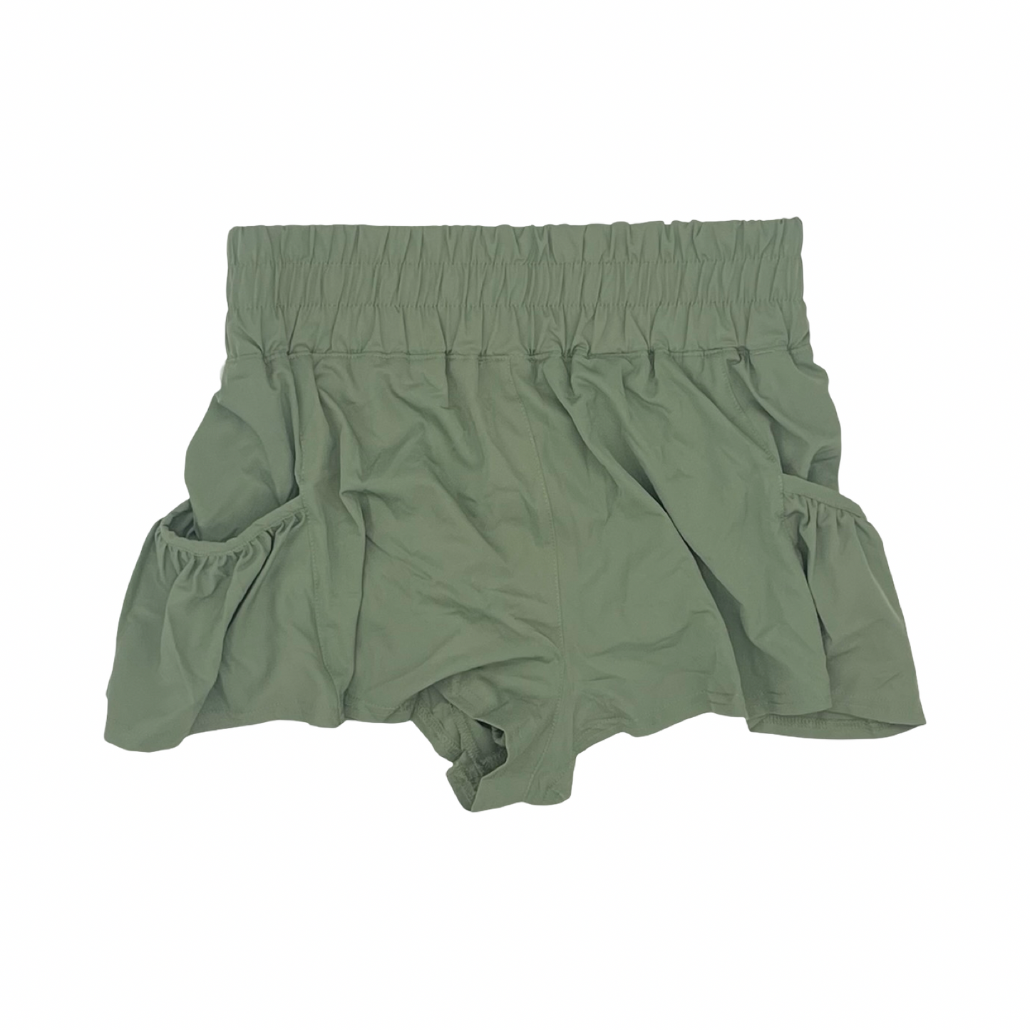 Athletic Shorts By Mono B In Green, Size:S