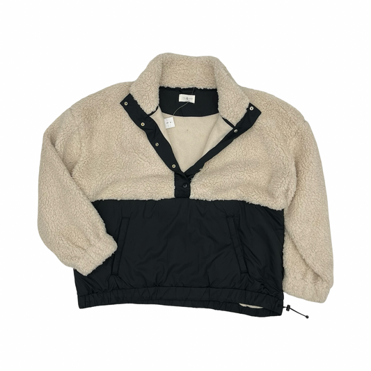 Sweatshirt Collar By Lou And Grey In Blue & Cream, Size:Xl