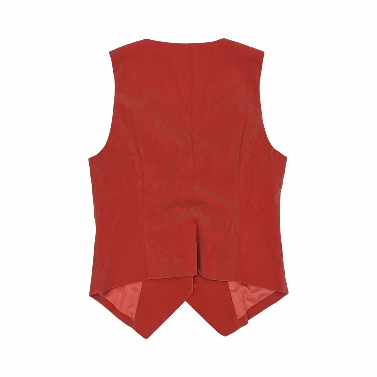Vest Other By Allegra K In Coral, Size:Xs