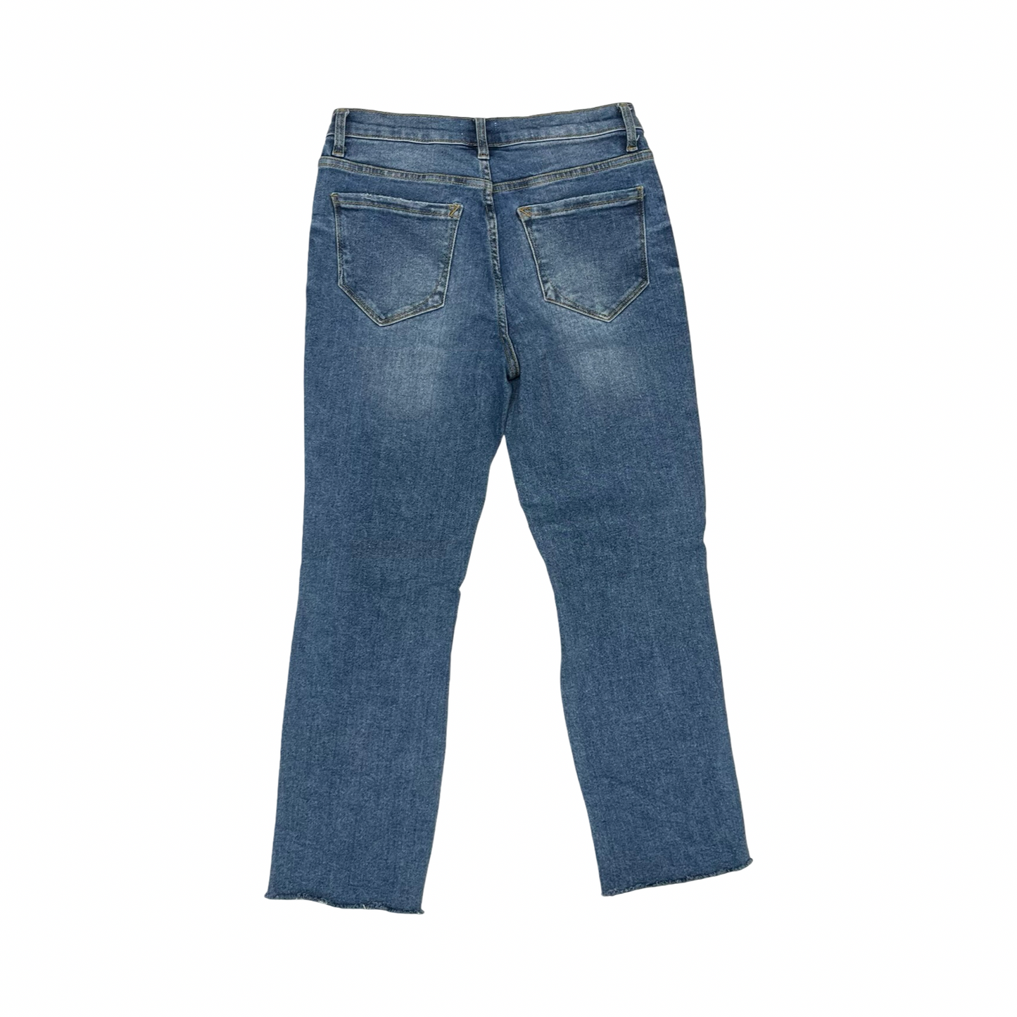 Jeans Straight By Kensie In Blue Denim, Size:6