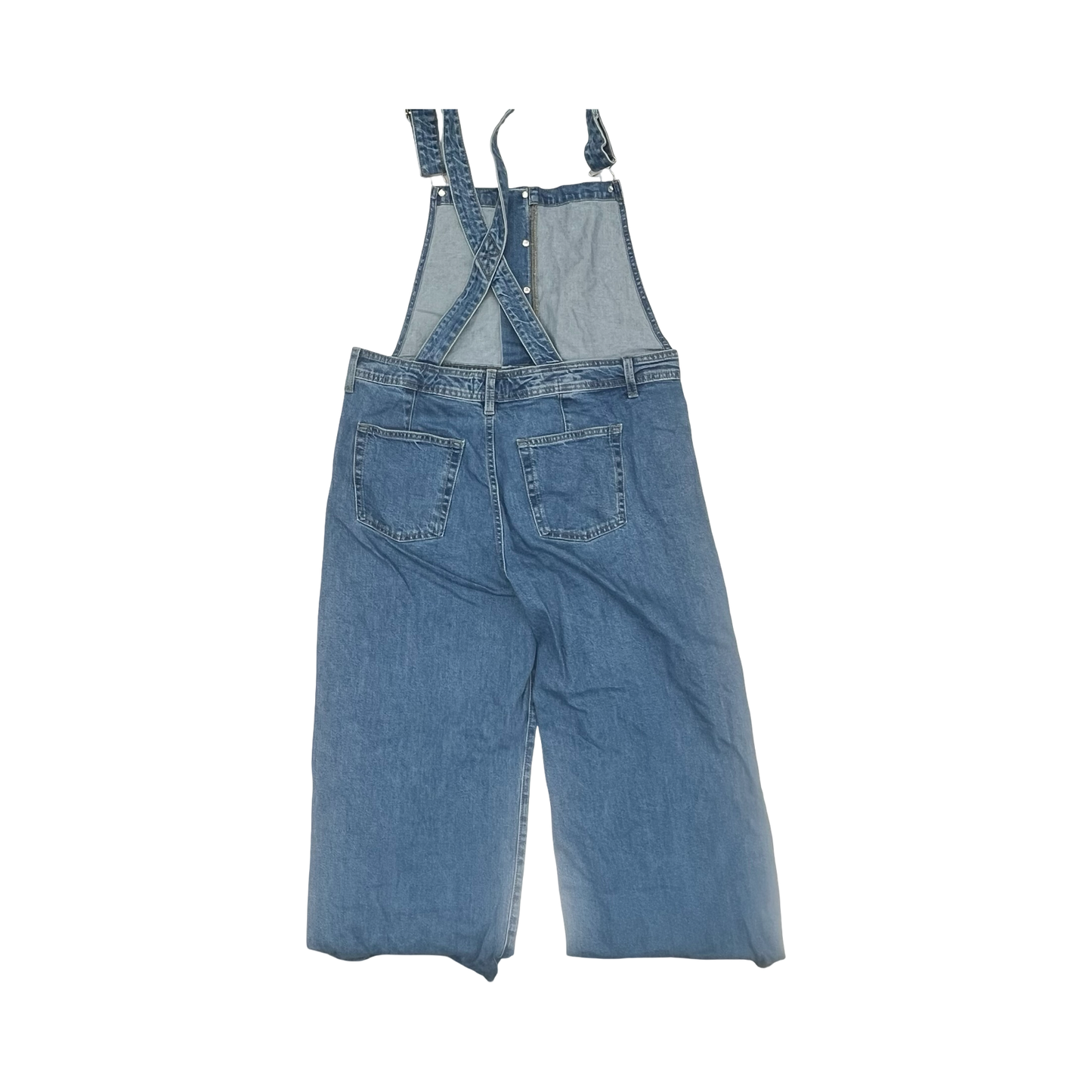 Overalls By Universal Thread In Blue Denim, Size:16