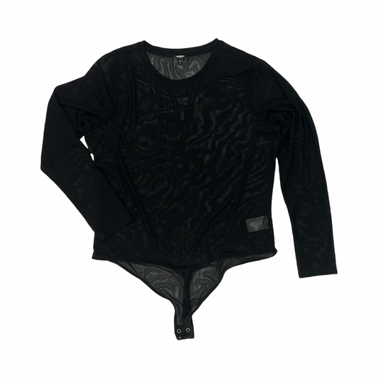 Bodysuit By Express In Black, Size:Xl